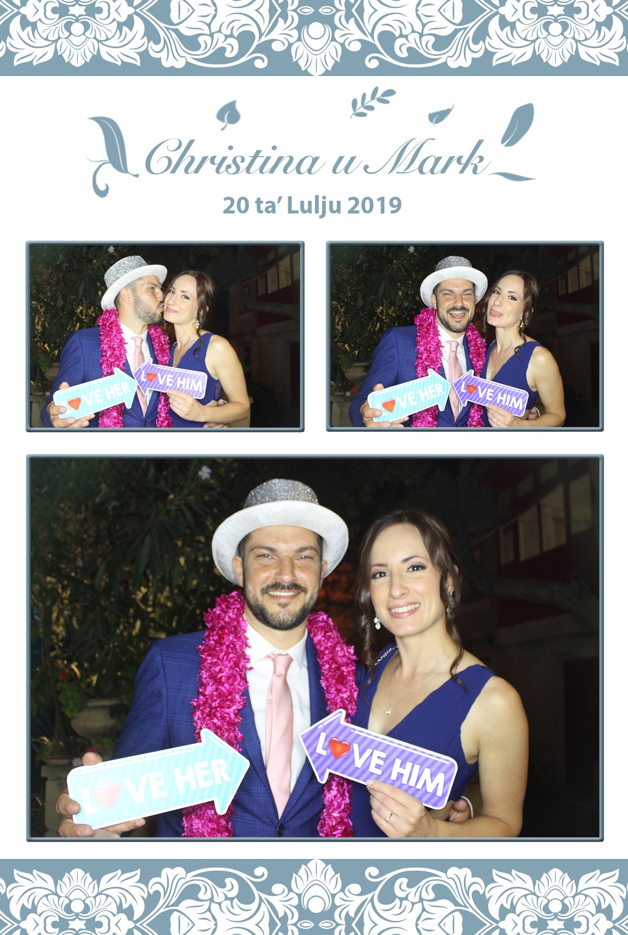 Christina and Mark's Wedding | View more photos from the event at gallery.photomakerphotobooth.com.mt/u/PhotomakerMalta/Christina-and-Marks-Wedding