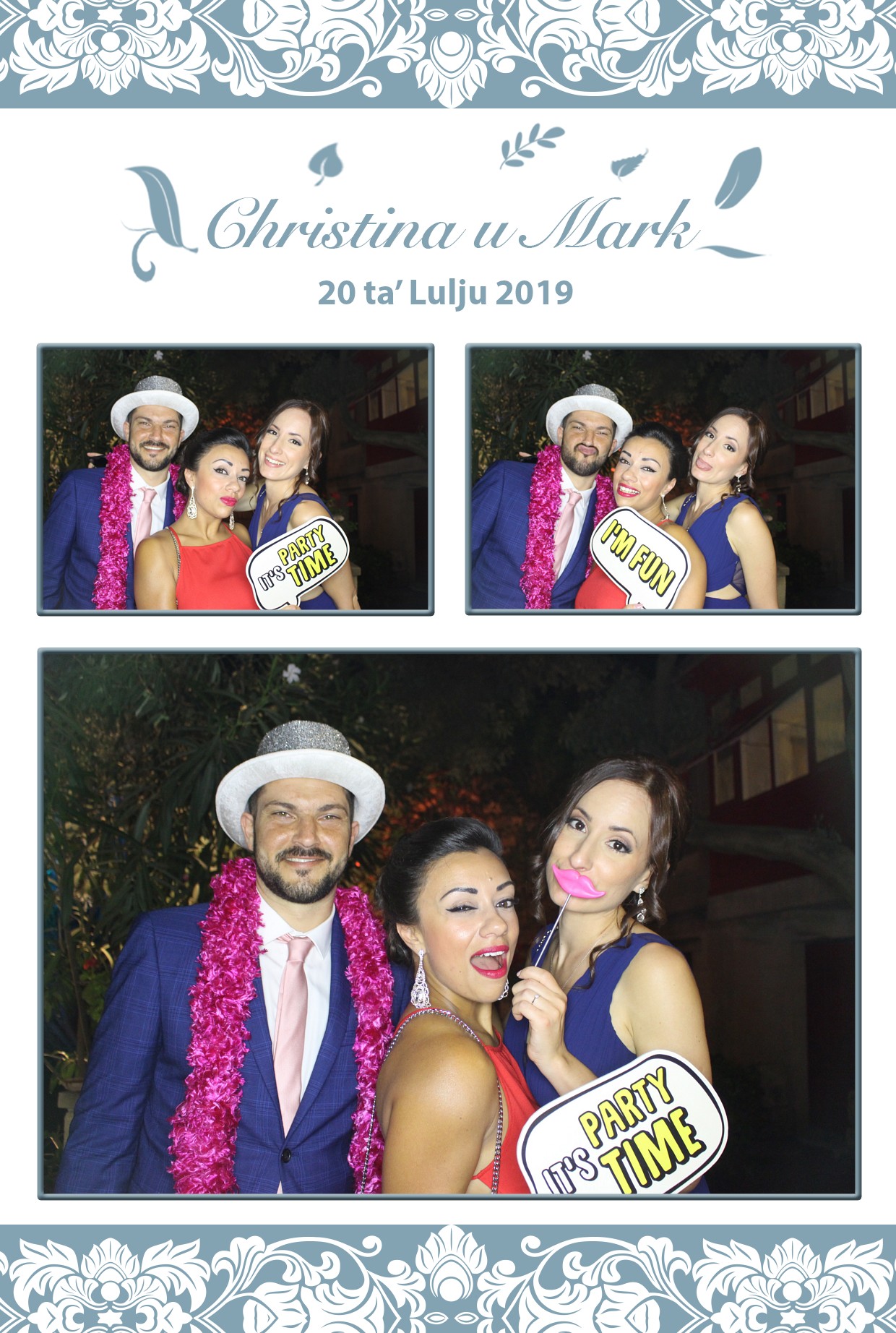 Christina and Mark's Wedding | View more photos from the event at gallery.photomakerphotobooth.com.mt/u/PhotomakerMalta/Christina-and-Marks-Wedding