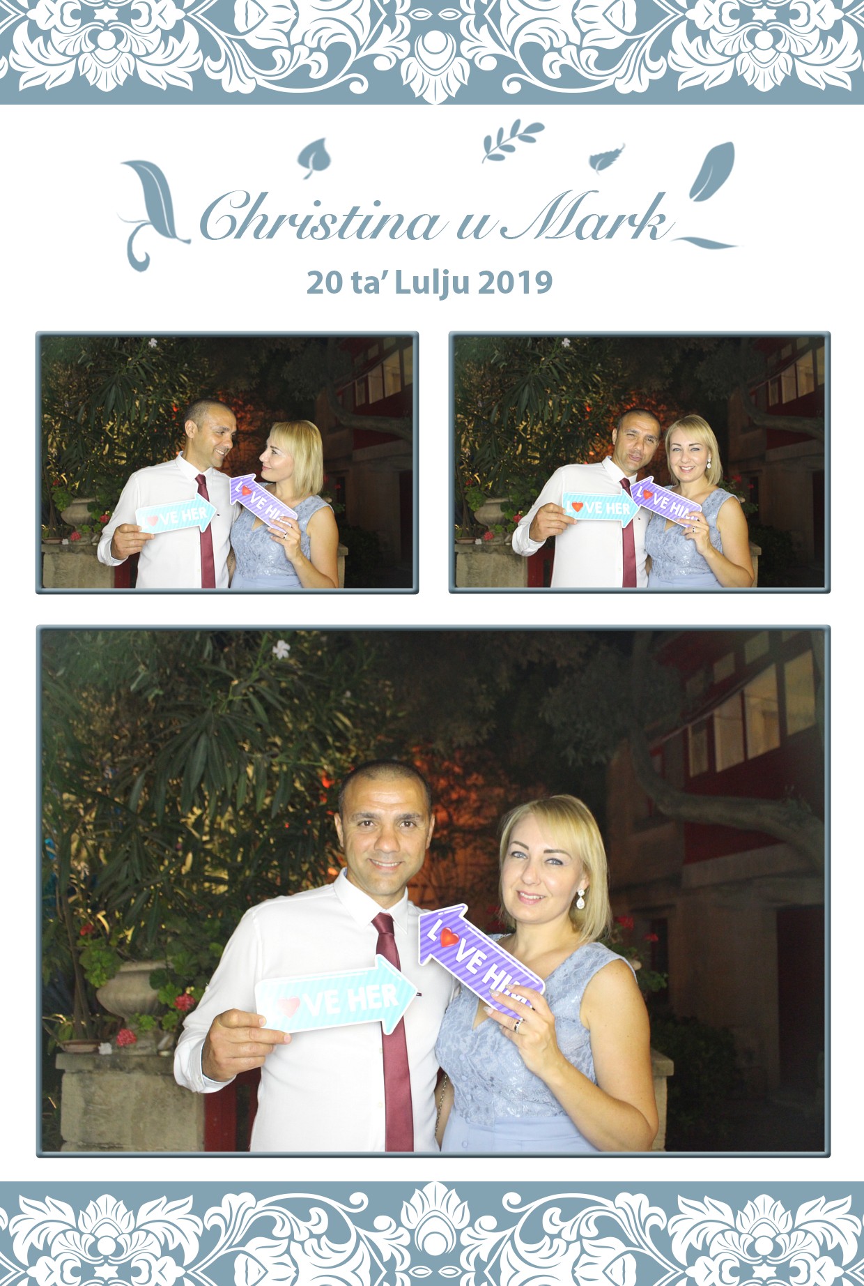 Christina and Mark's Wedding | View more photos from the event at gallery.photomakerphotobooth.com.mt/u/PhotomakerMalta/Christina-and-Marks-Wedding