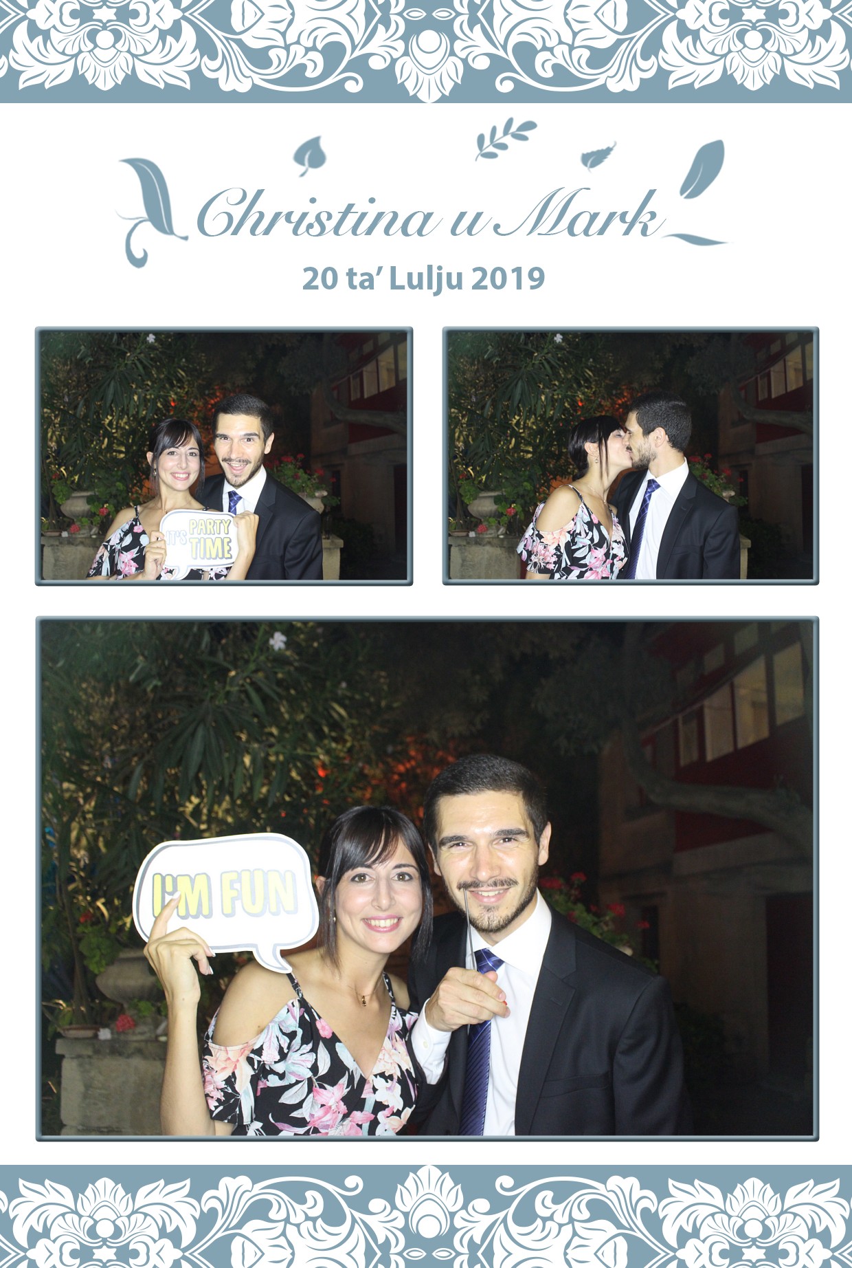 Christina and Mark's Wedding | View more photos from the event at gallery.photomakerphotobooth.com.mt/u/PhotomakerMalta/Christina-and-Marks-Wedding