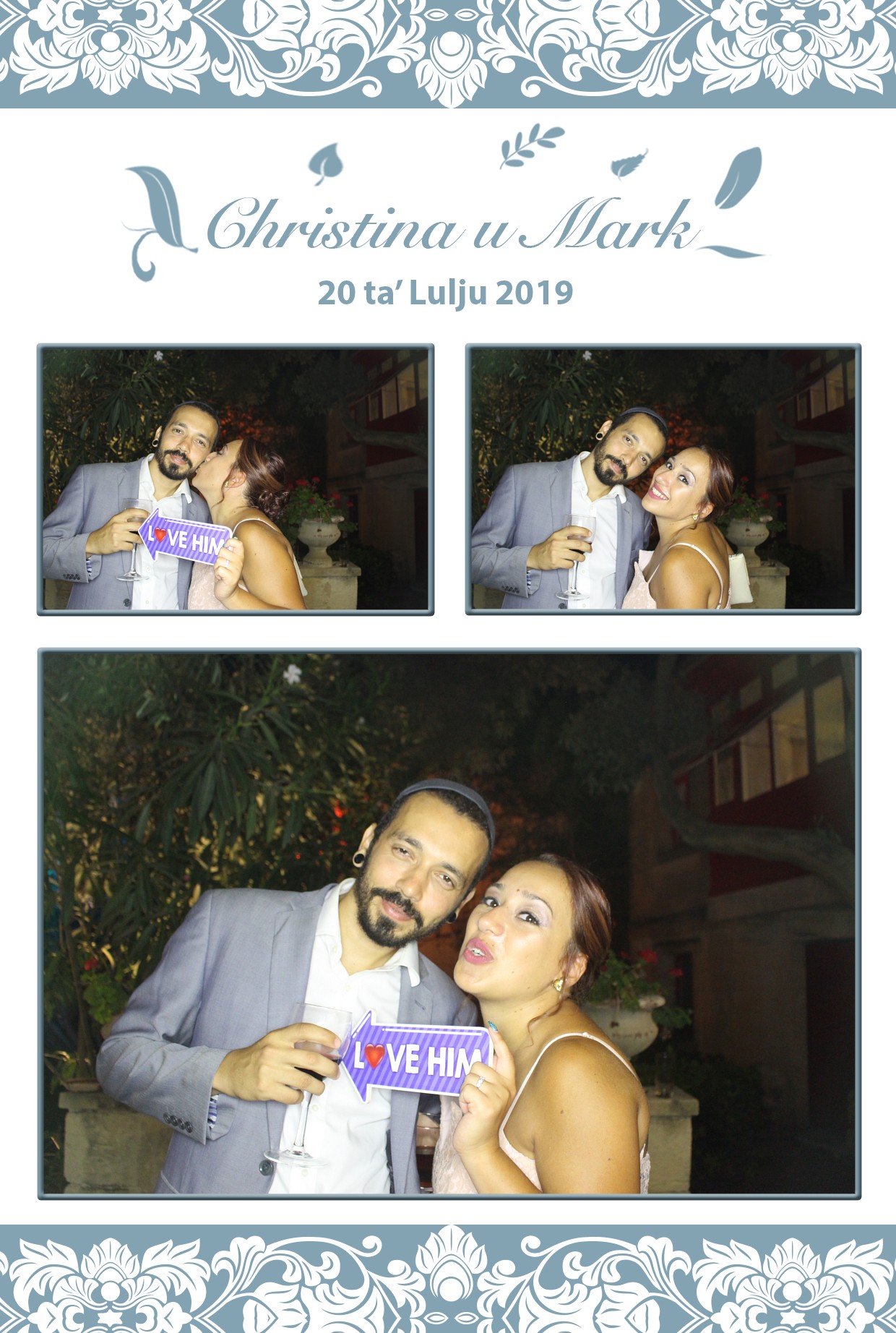 Christina and Mark's Wedding | View more photos from the event at gallery.photomakerphotobooth.com.mt/u/PhotomakerMalta/Christina-and-Marks-Wedding