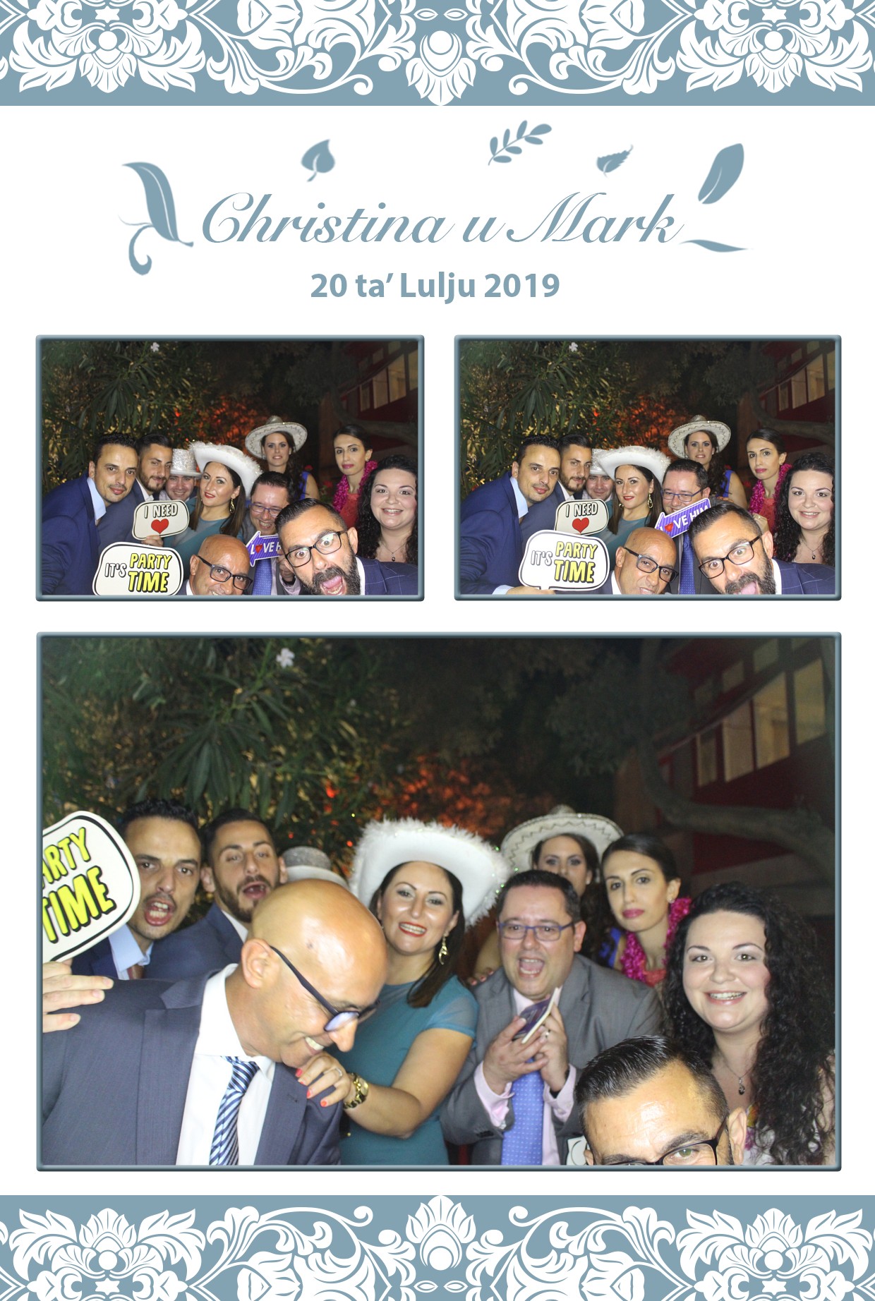 Christina and Mark's Wedding | View more photos from the event at gallery.photomakerphotobooth.com.mt/u/PhotomakerMalta/Christina-and-Marks-Wedding