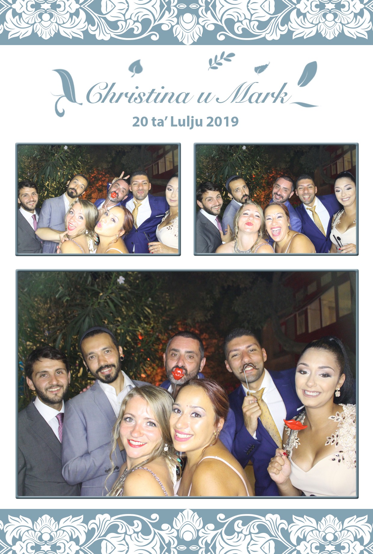 Christina and Mark's Wedding | View more photos from the event at gallery.photomakerphotobooth.com.mt/u/PhotomakerMalta/Christina-and-Marks-Wedding