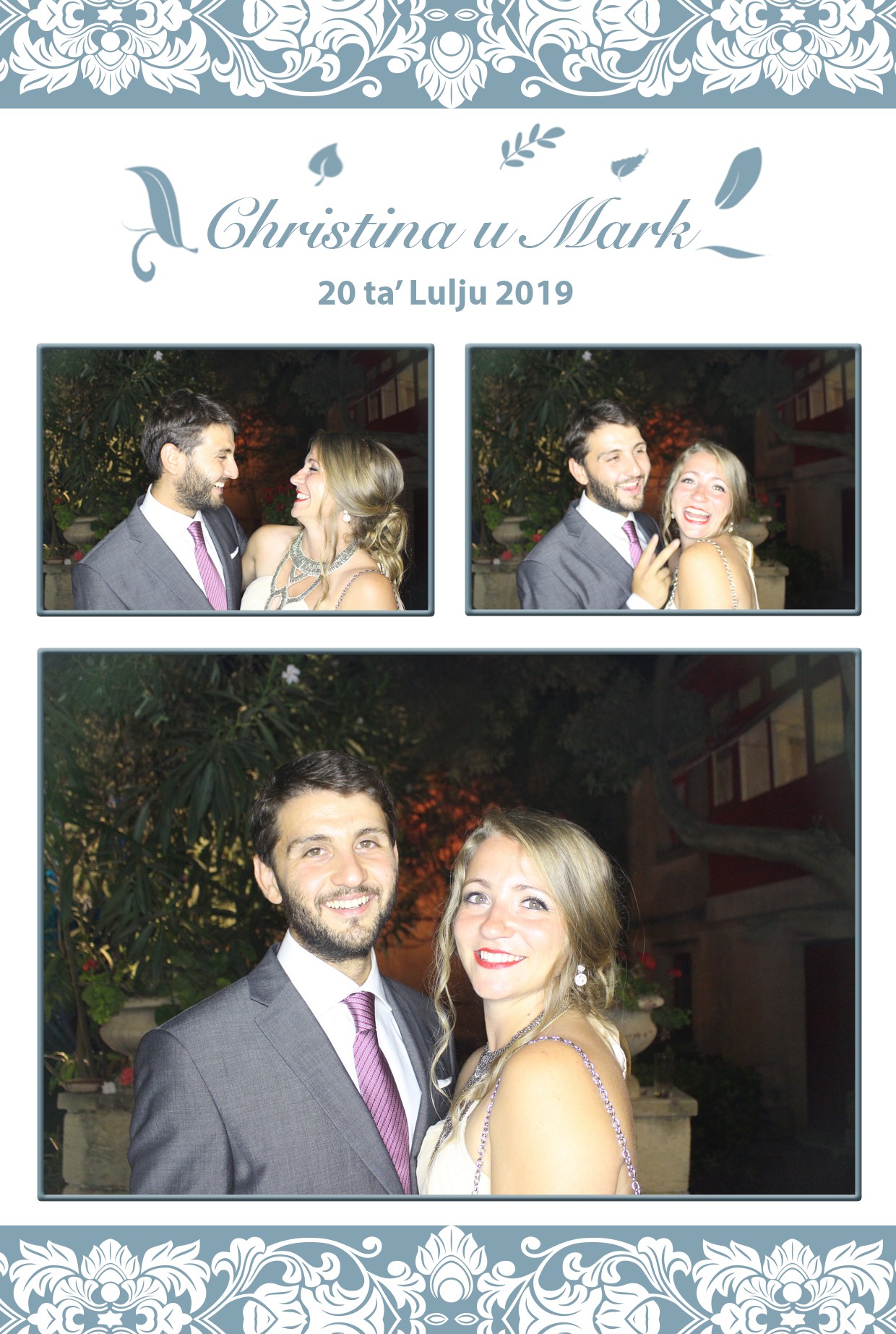 Christina and Mark's Wedding | View more photos from the event at gallery.photomakerphotobooth.com.mt/u/PhotomakerMalta/Christina-and-Marks-Wedding