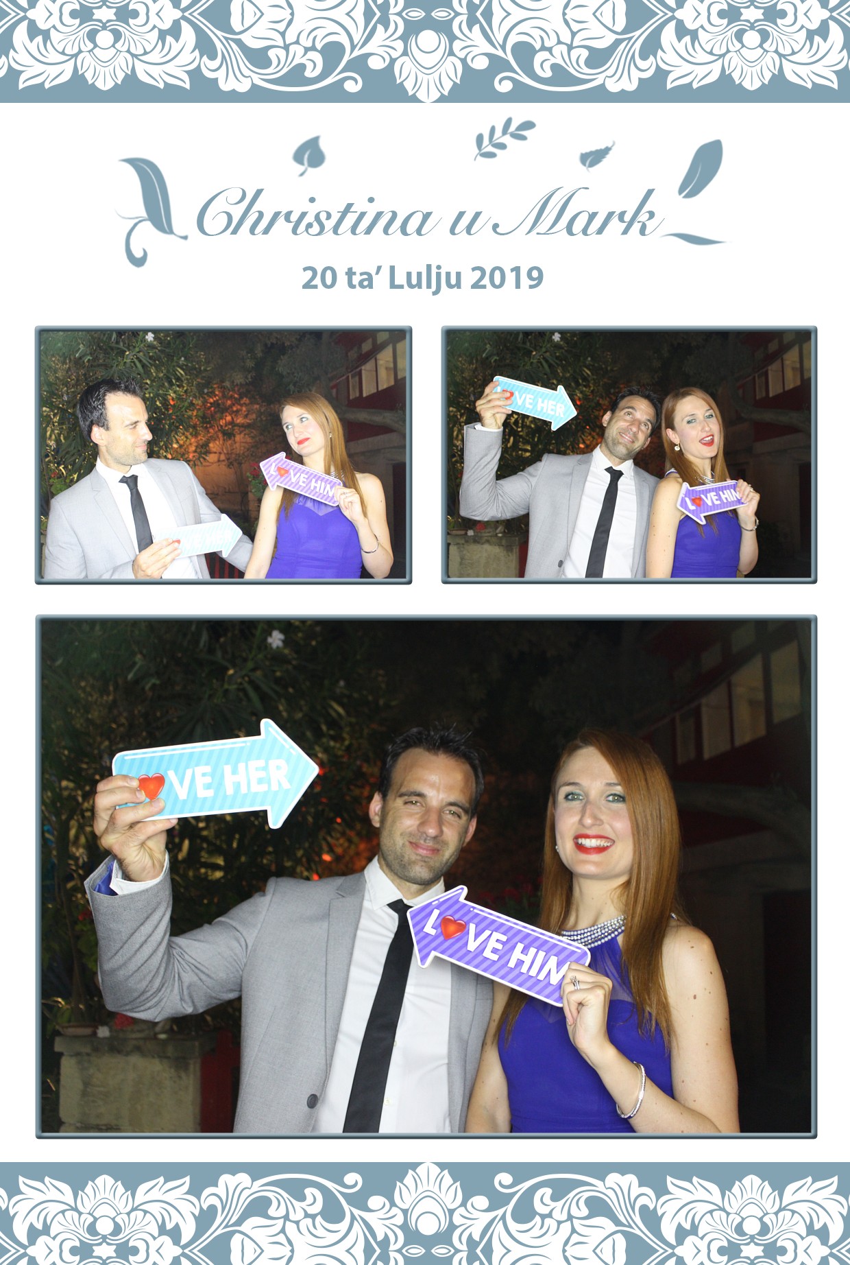 Christina and Mark's Wedding | View more photos from the event at gallery.photomakerphotobooth.com.mt/u/PhotomakerMalta/Christina-and-Marks-Wedding