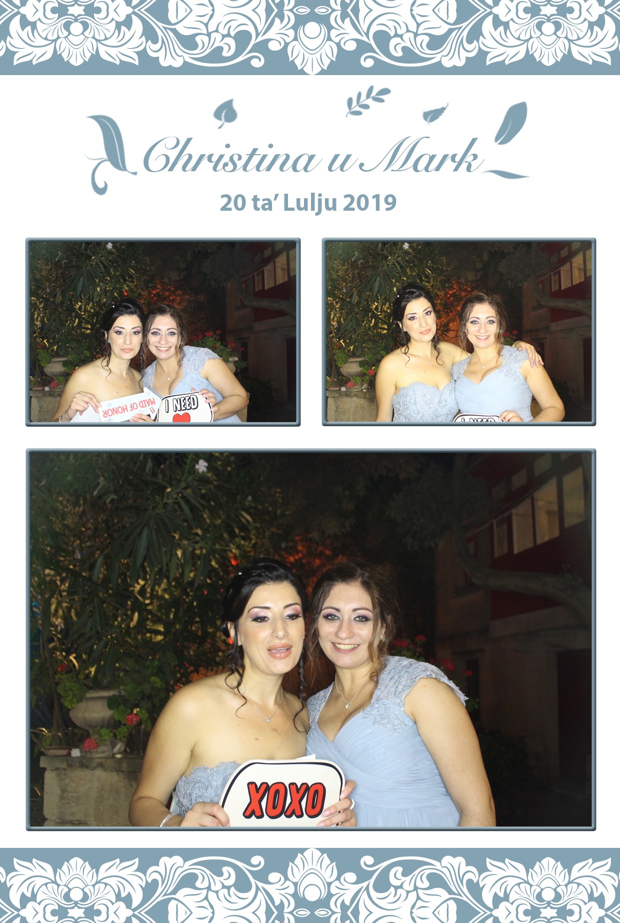 Christina and Mark's Wedding | View more photos from the event at gallery.photomakerphotobooth.com.mt/u/PhotomakerMalta/Christina-and-Marks-Wedding