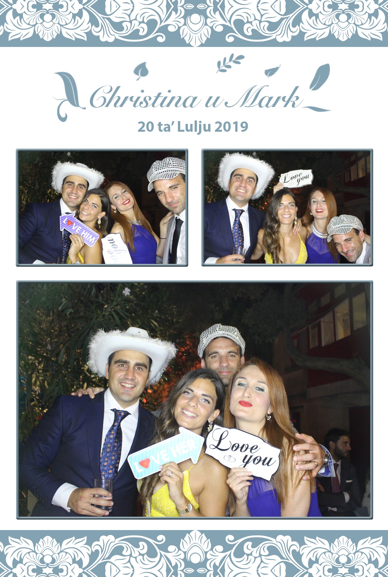 Christina and Mark's Wedding | View more photos from the event at gallery.photomakerphotobooth.com.mt/u/PhotomakerMalta/Christina-and-Marks-Wedding