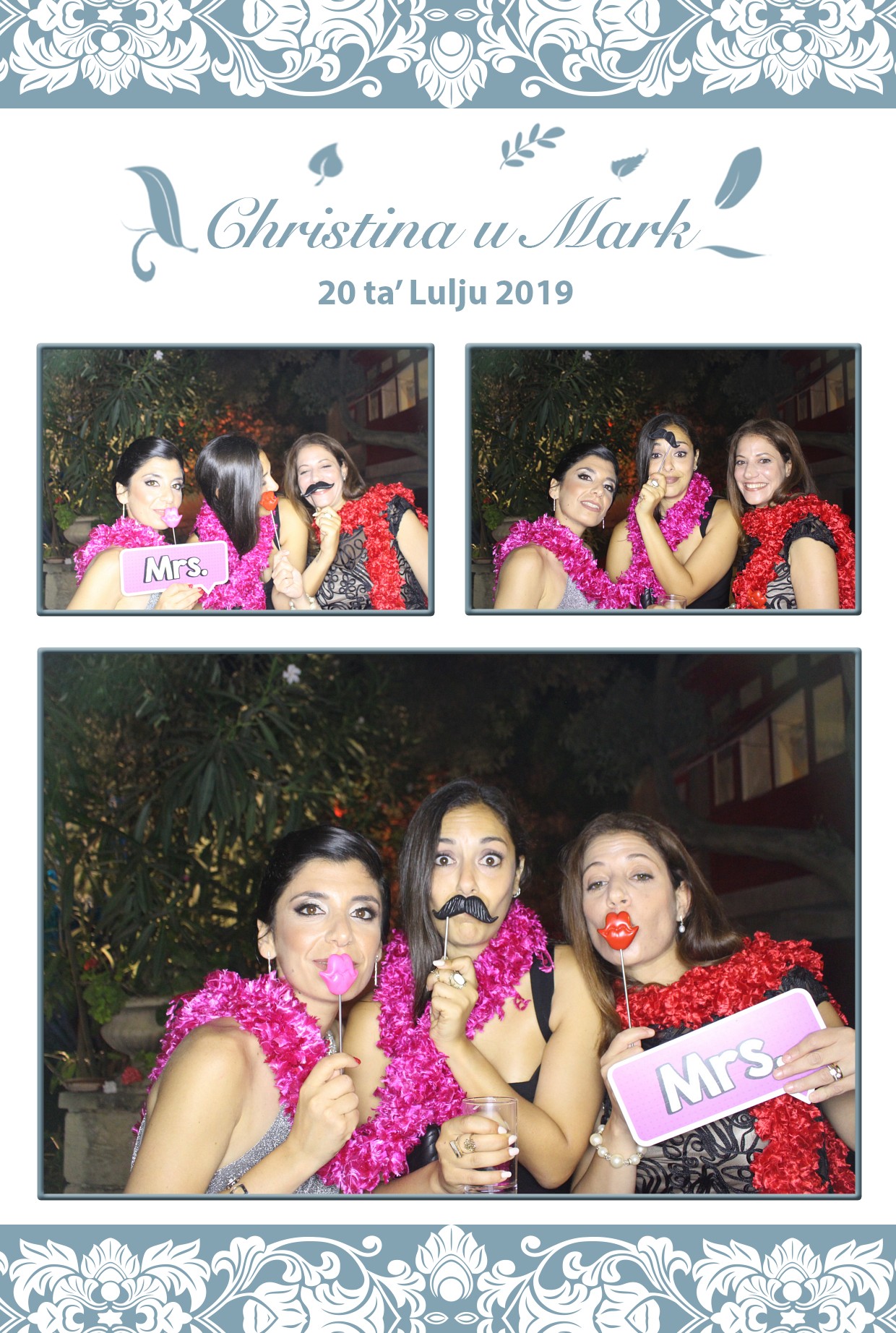 Christina and Mark's Wedding | View more photos from the event at gallery.photomakerphotobooth.com.mt/u/PhotomakerMalta/Christina-and-Marks-Wedding