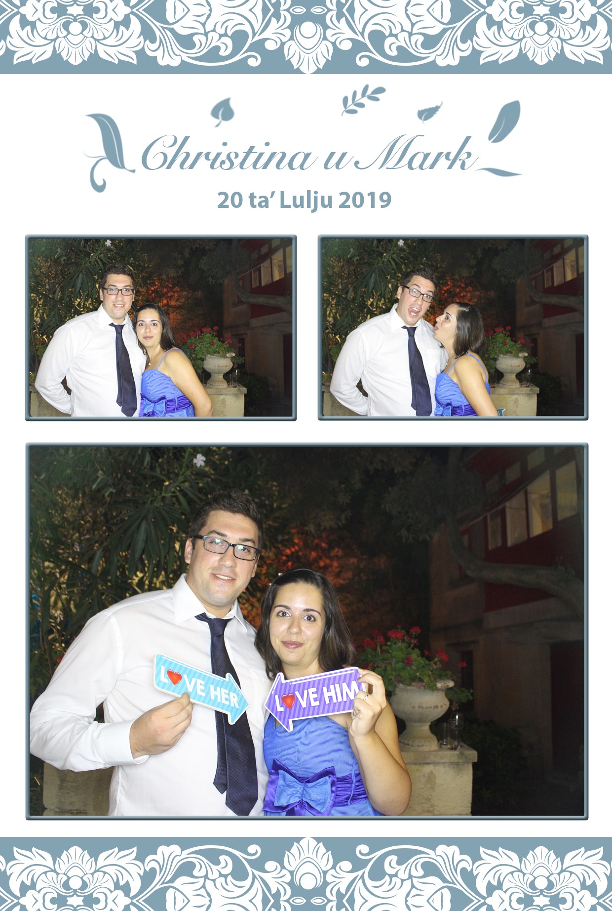 Christina and Mark's Wedding | View more photos from the event at gallery.photomakerphotobooth.com.mt/u/PhotomakerMalta/Christina-and-Marks-Wedding