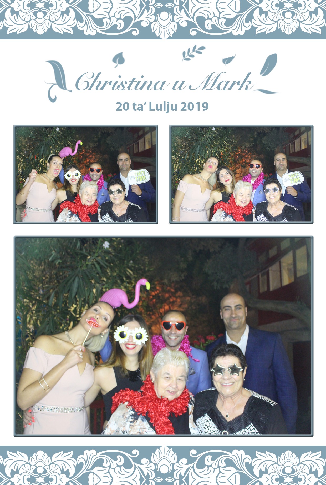 Christina and Mark's Wedding | View more photos from the event at gallery.photomakerphotobooth.com.mt/u/PhotomakerMalta/Christina-and-Marks-Wedding