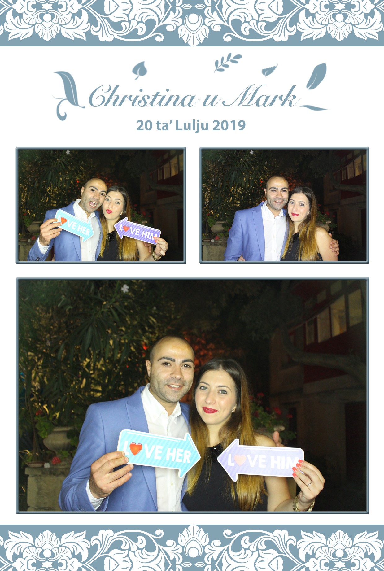 Christina and Mark's Wedding | View more photos from the event at gallery.photomakerphotobooth.com.mt/u/PhotomakerMalta/Christina-and-Marks-Wedding