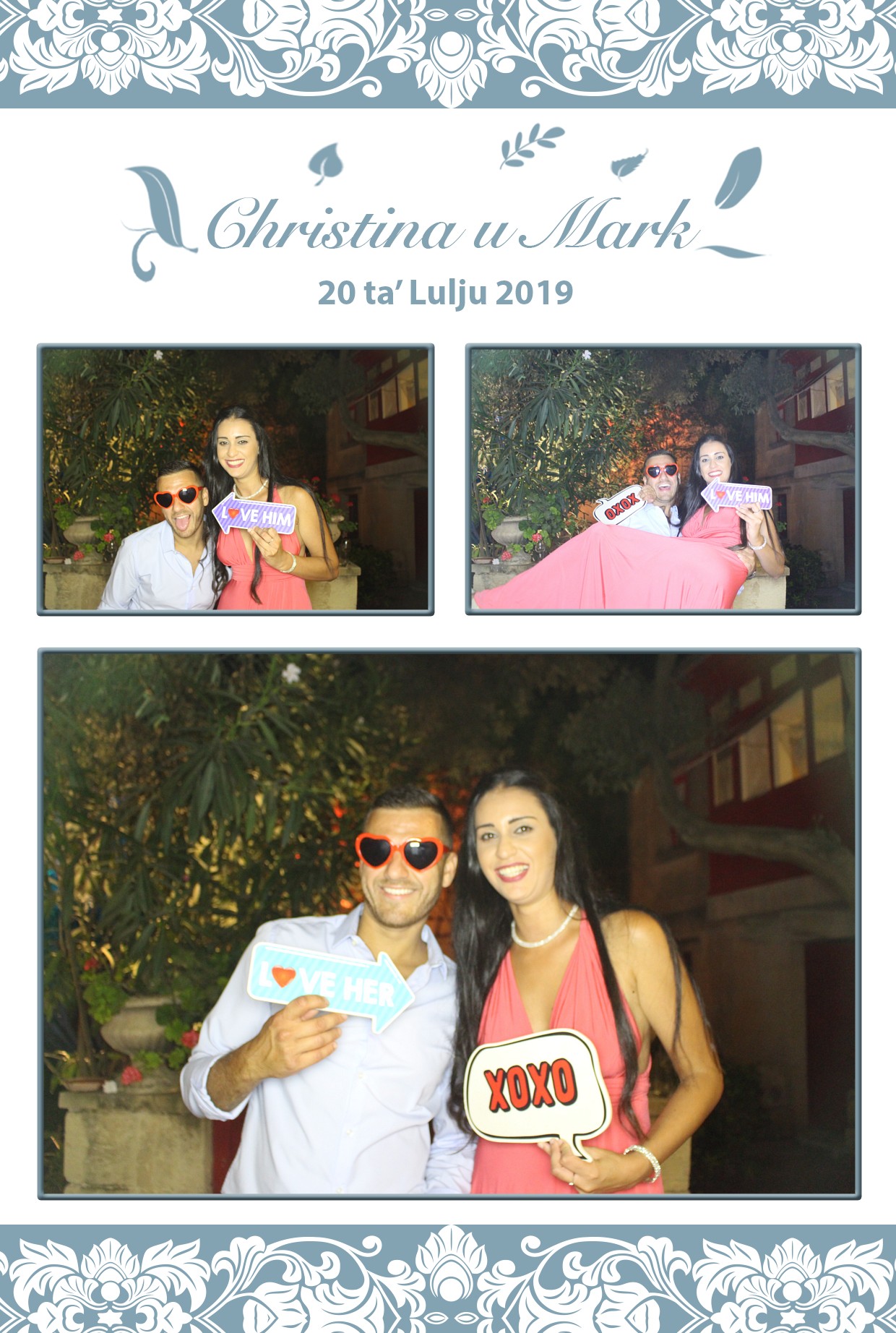 Christina and Mark's Wedding | View more photos from the event at gallery.photomakerphotobooth.com.mt/u/PhotomakerMalta/Christina-and-Marks-Wedding