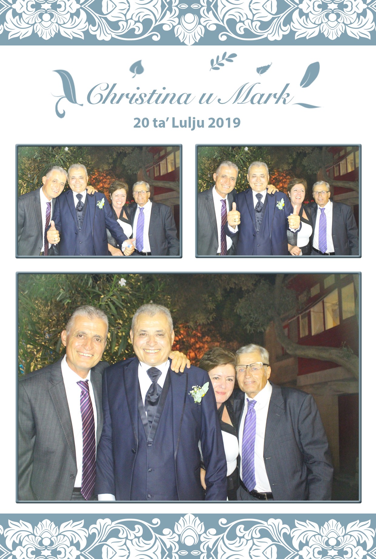 Christina and Mark's Wedding | View more photos from the event at gallery.photomakerphotobooth.com.mt/u/PhotomakerMalta/Christina-and-Marks-Wedding