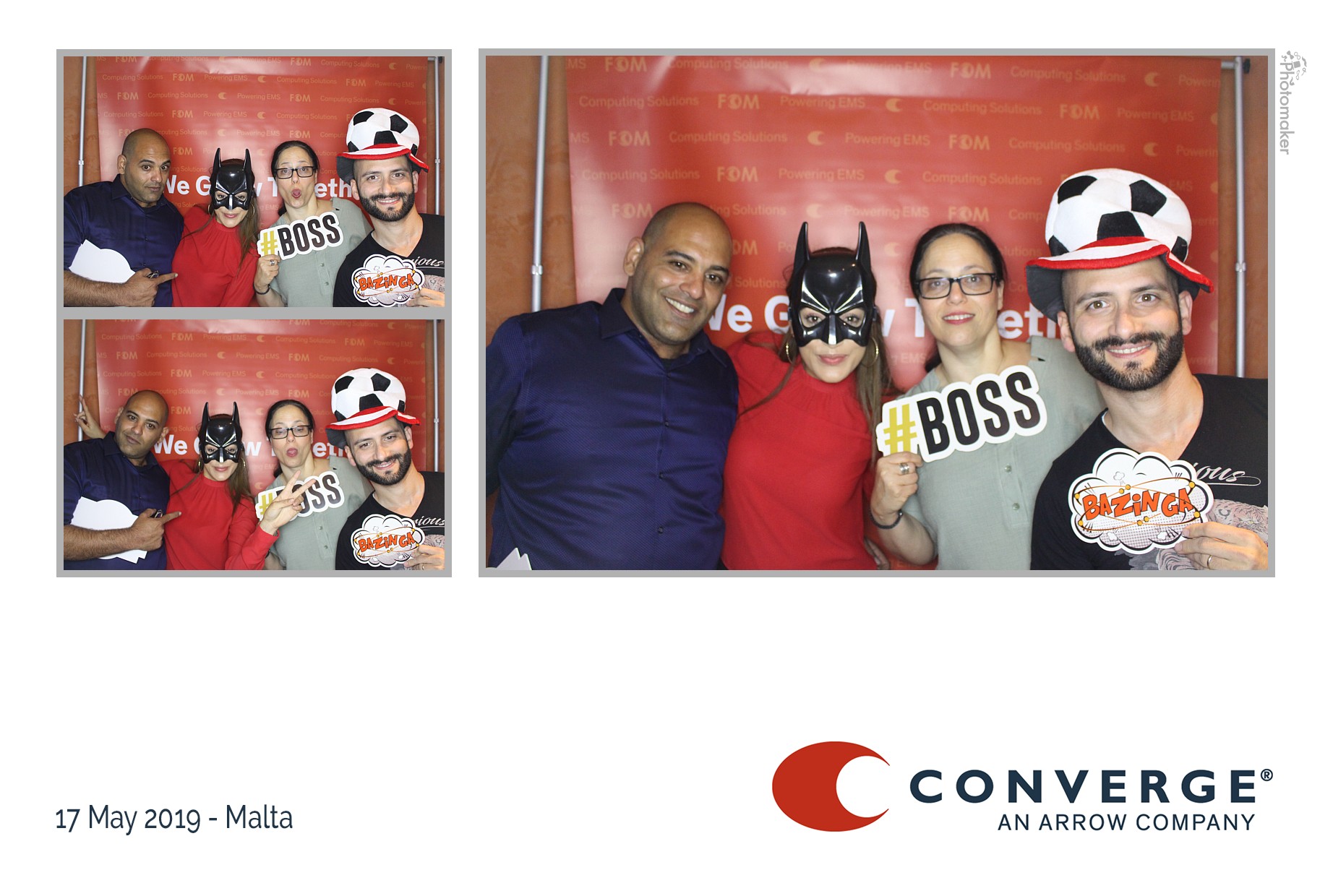 Converge Conference Dinner | View more photos from the event at gallery.photomakerphotobooth.com.mt/u/PhotomakerMalta/Converge-Conference-Dinner