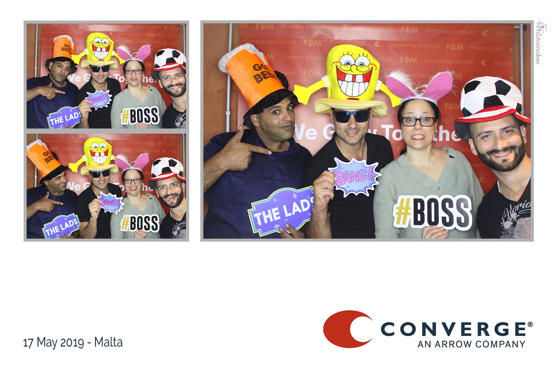 Converge Conference Dinner | View more photos from the event at gallery.photomakerphotobooth.com.mt/u/PhotomakerMalta/Converge-Conference-Dinner