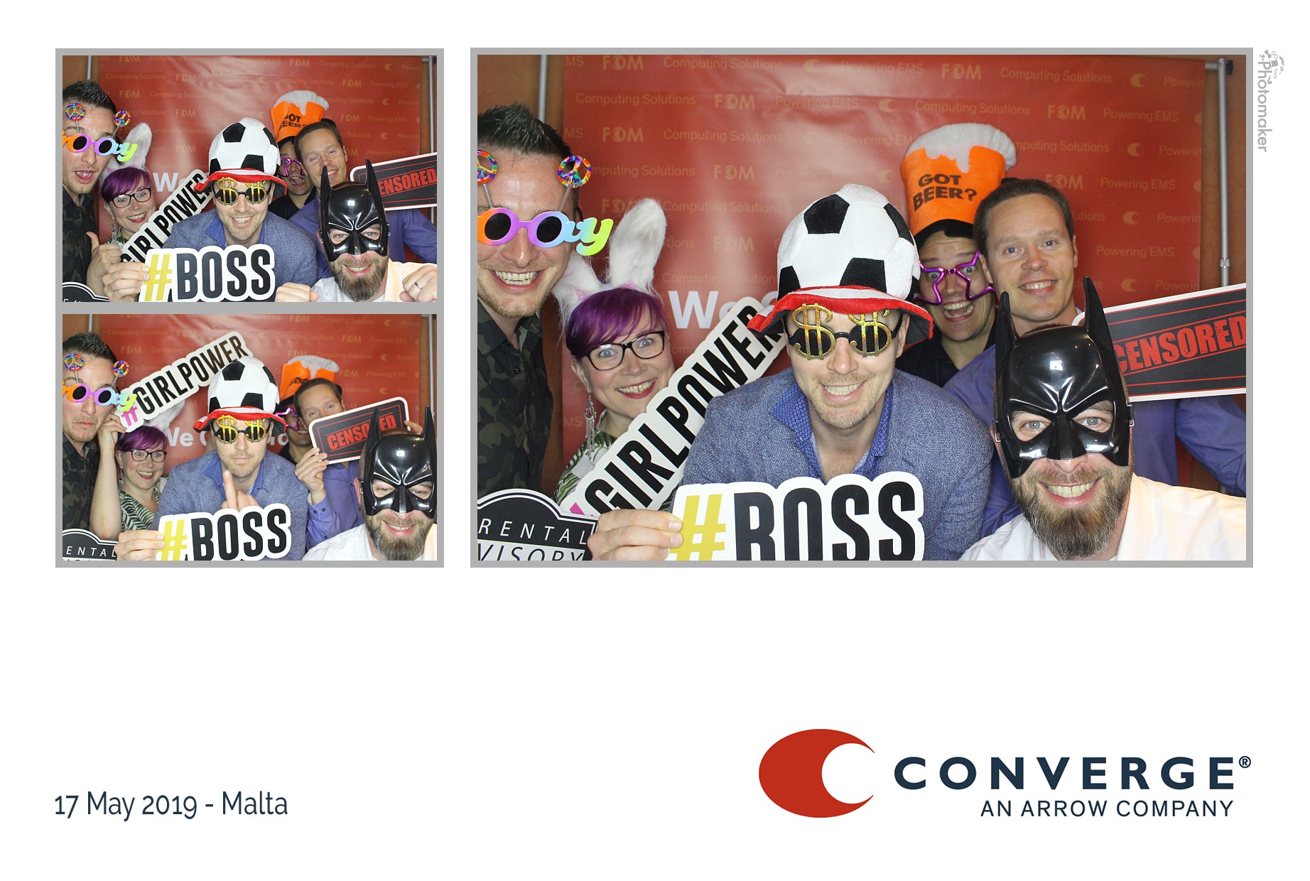 Converge Conference Dinner | View more photos from the event at gallery.photomakerphotobooth.com.mt/u/PhotomakerMalta/Converge-Conference-Dinner