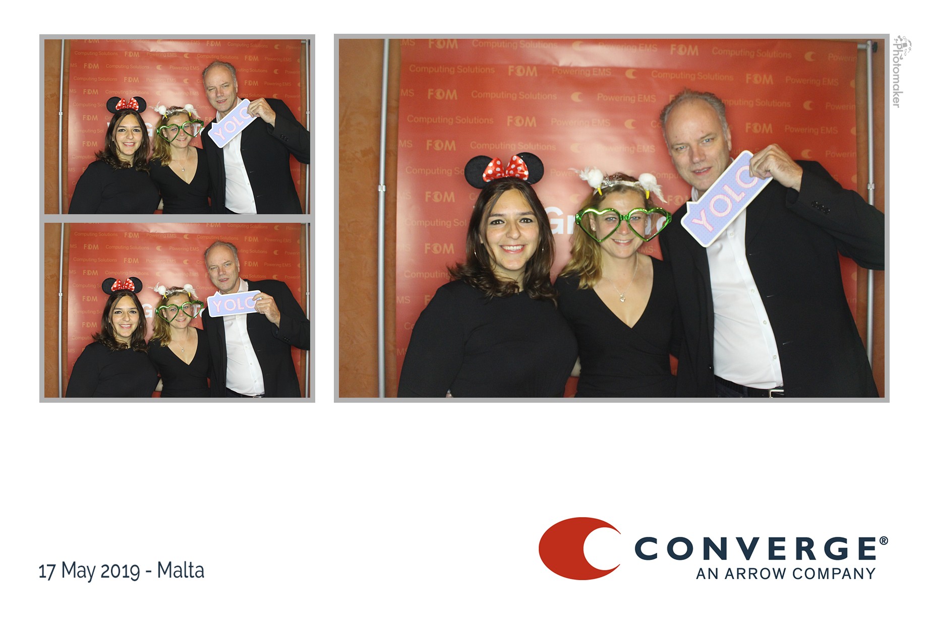 Converge Conference Dinner | View more photos from the event at gallery.photomakerphotobooth.com.mt/u/PhotomakerMalta/Converge-Conference-Dinner