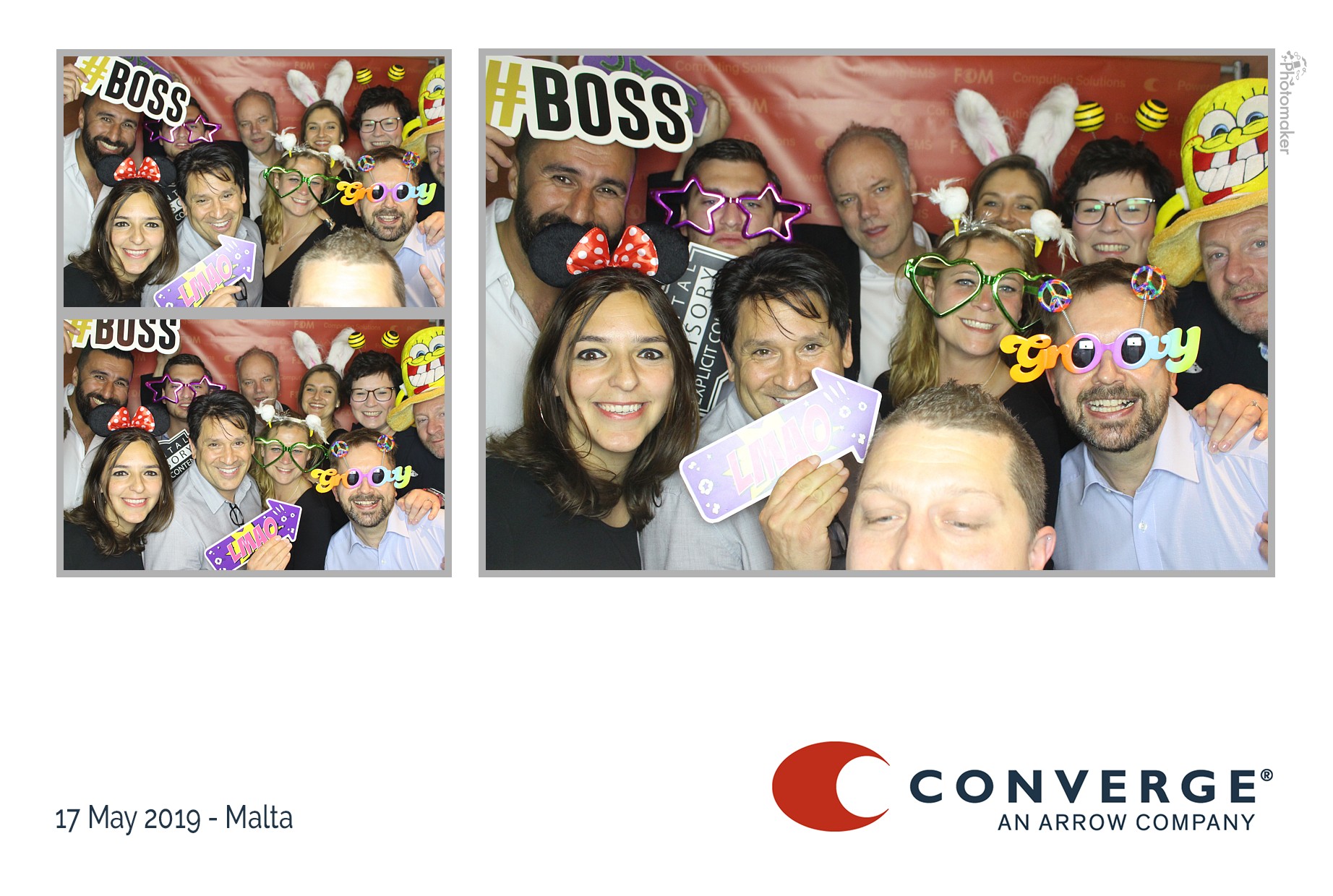 Converge Conference Dinner | View more photos from the event at gallery.photomakerphotobooth.com.mt/u/PhotomakerMalta/Converge-Conference-Dinner