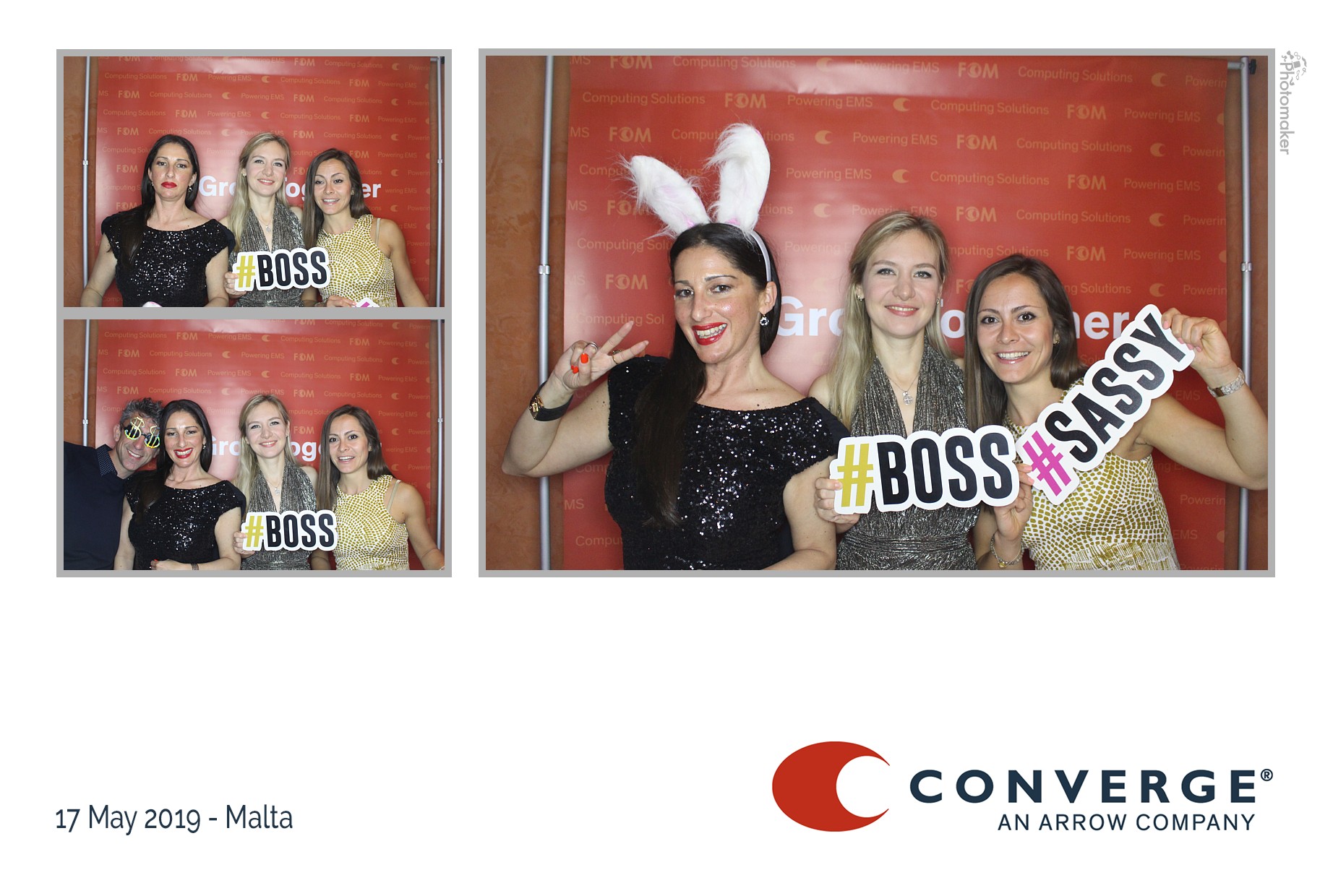 Converge Conference Dinner | View more photos from the event at gallery.photomakerphotobooth.com.mt/u/PhotomakerMalta/Converge-Conference-Dinner