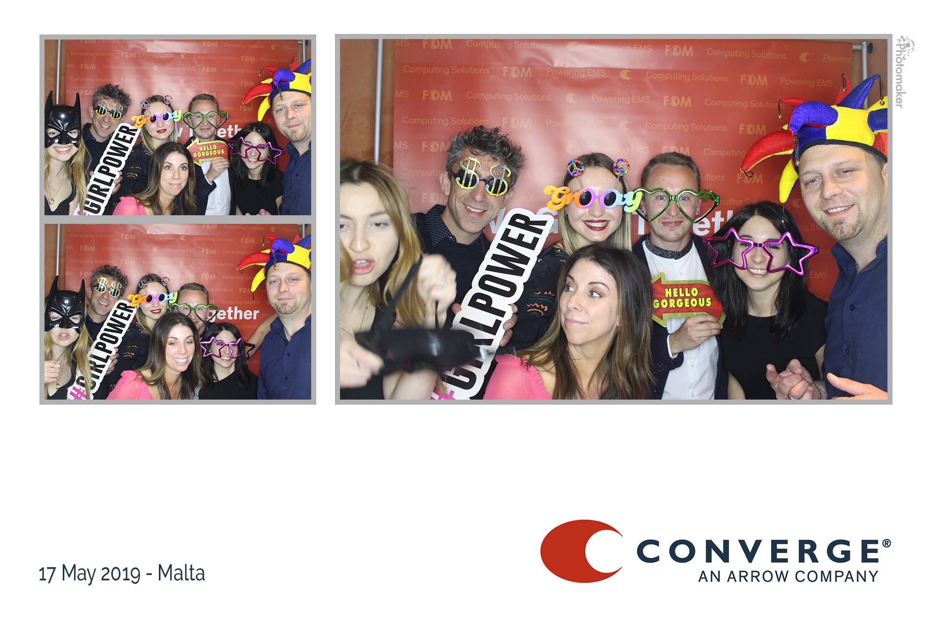 Converge Conference Dinner | View more photos from the event at gallery.photomakerphotobooth.com.mt/u/PhotomakerMalta/Converge-Conference-Dinner