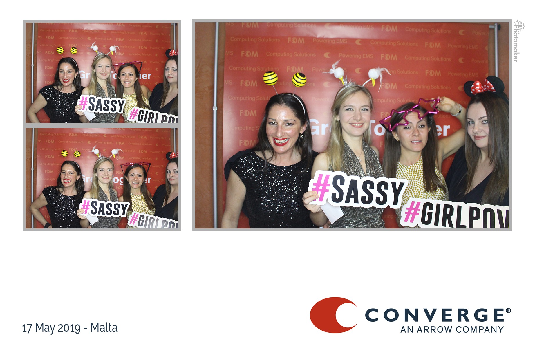 Converge Conference Dinner | View more photos from the event at gallery.photomakerphotobooth.com.mt/u/PhotomakerMalta/Converge-Conference-Dinner