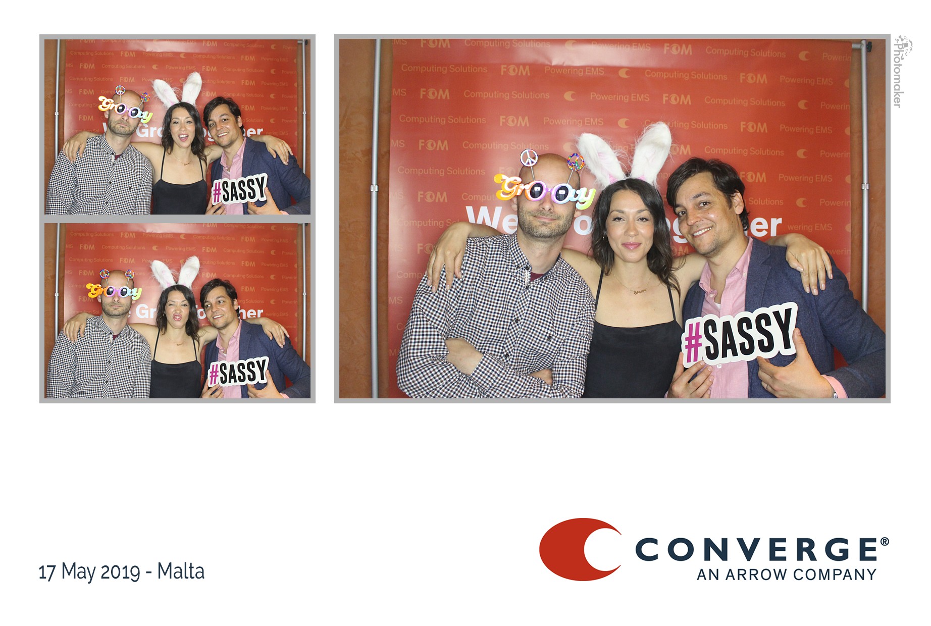 Converge Conference Dinner | View more photos from the event at gallery.photomakerphotobooth.com.mt/u/PhotomakerMalta/Converge-Conference-Dinner