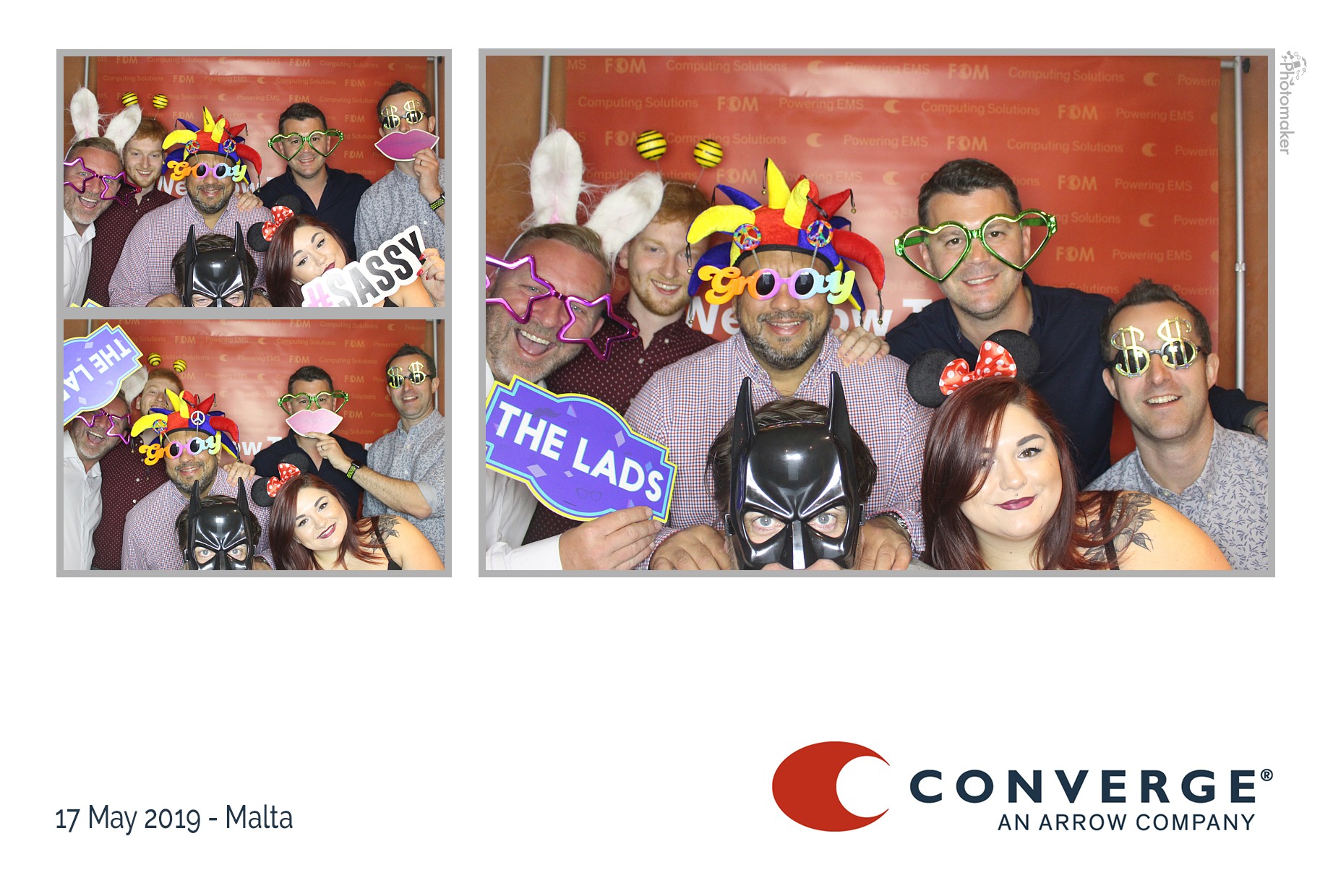 Converge Conference Dinner | View more photos from the event at gallery.photomakerphotobooth.com.mt/u/PhotomakerMalta/Converge-Conference-Dinner