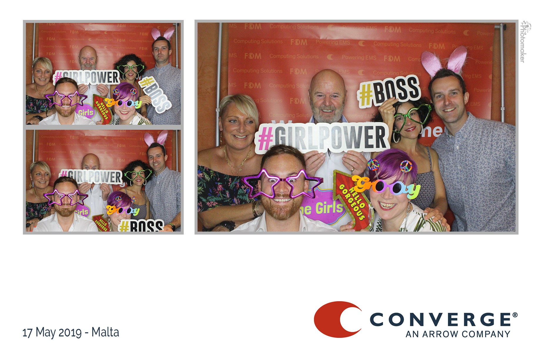 Converge Conference Dinner | View more photos from the event at gallery.photomakerphotobooth.com.mt/u/PhotomakerMalta/Converge-Conference-Dinner
