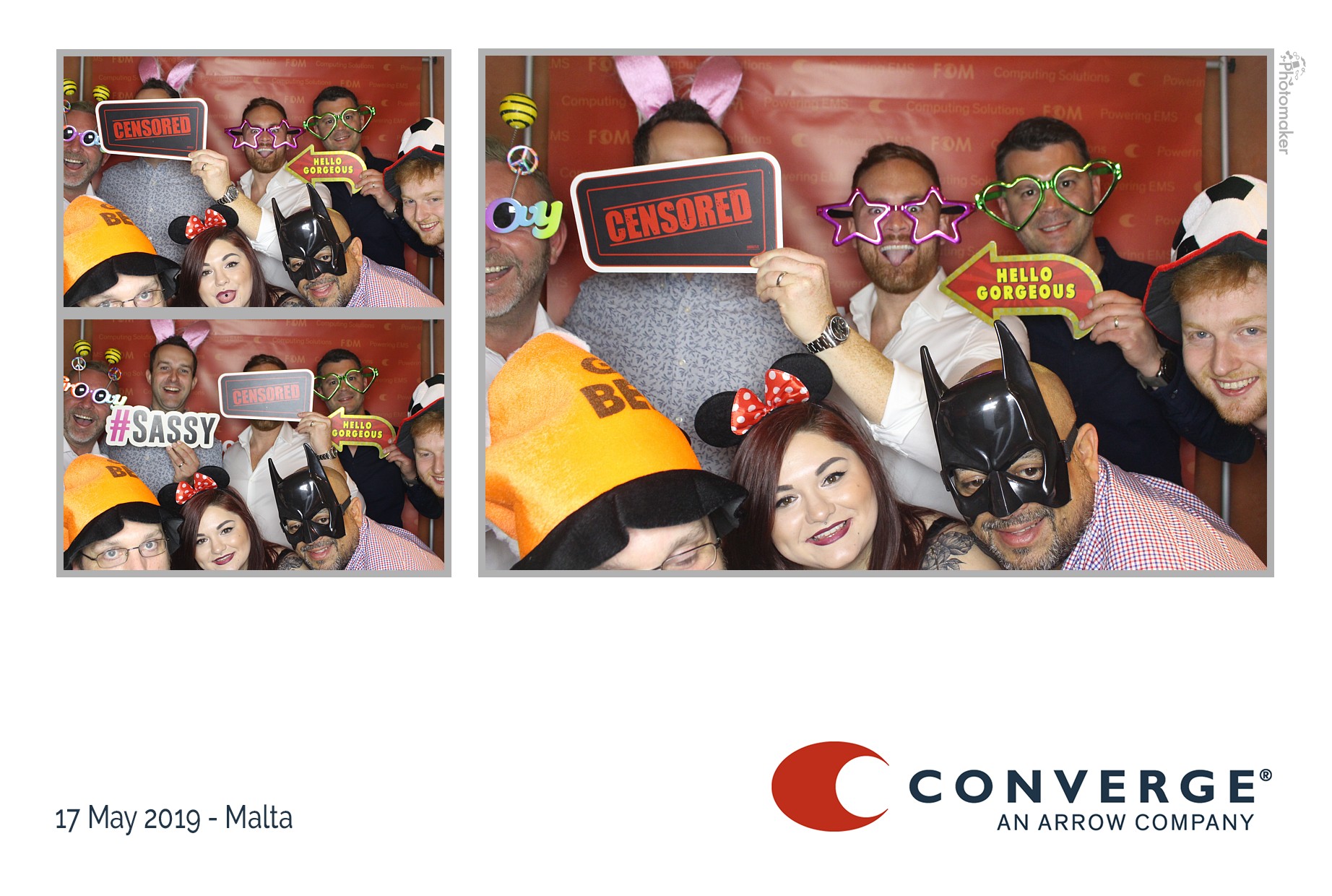 Converge Conference Dinner | View more photos from the event at gallery.photomakerphotobooth.com.mt/u/PhotomakerMalta/Converge-Conference-Dinner