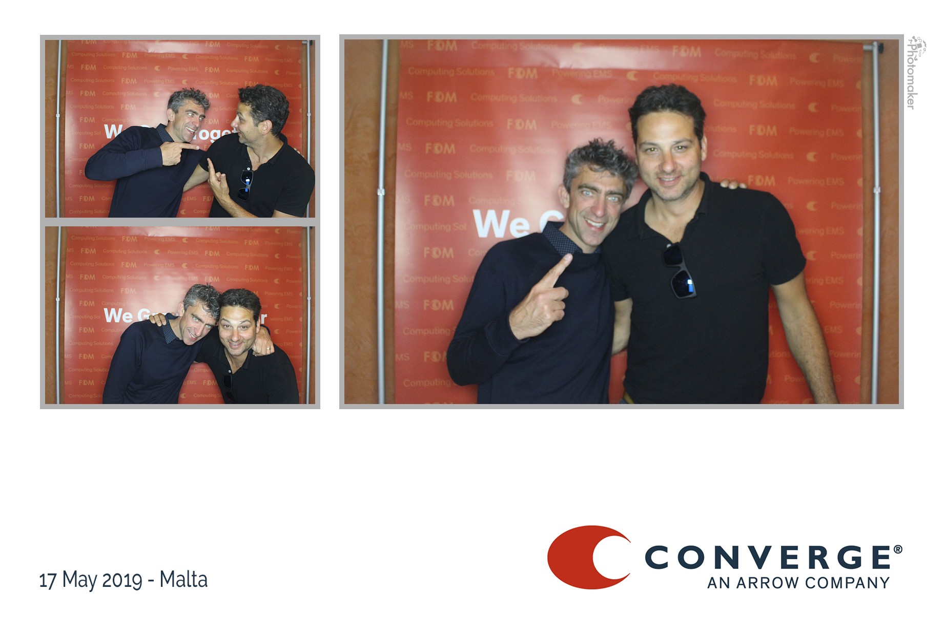 Converge Conference Dinner | View more photos from the event at gallery.photomakerphotobooth.com.mt/u/PhotomakerMalta/Converge-Conference-Dinner