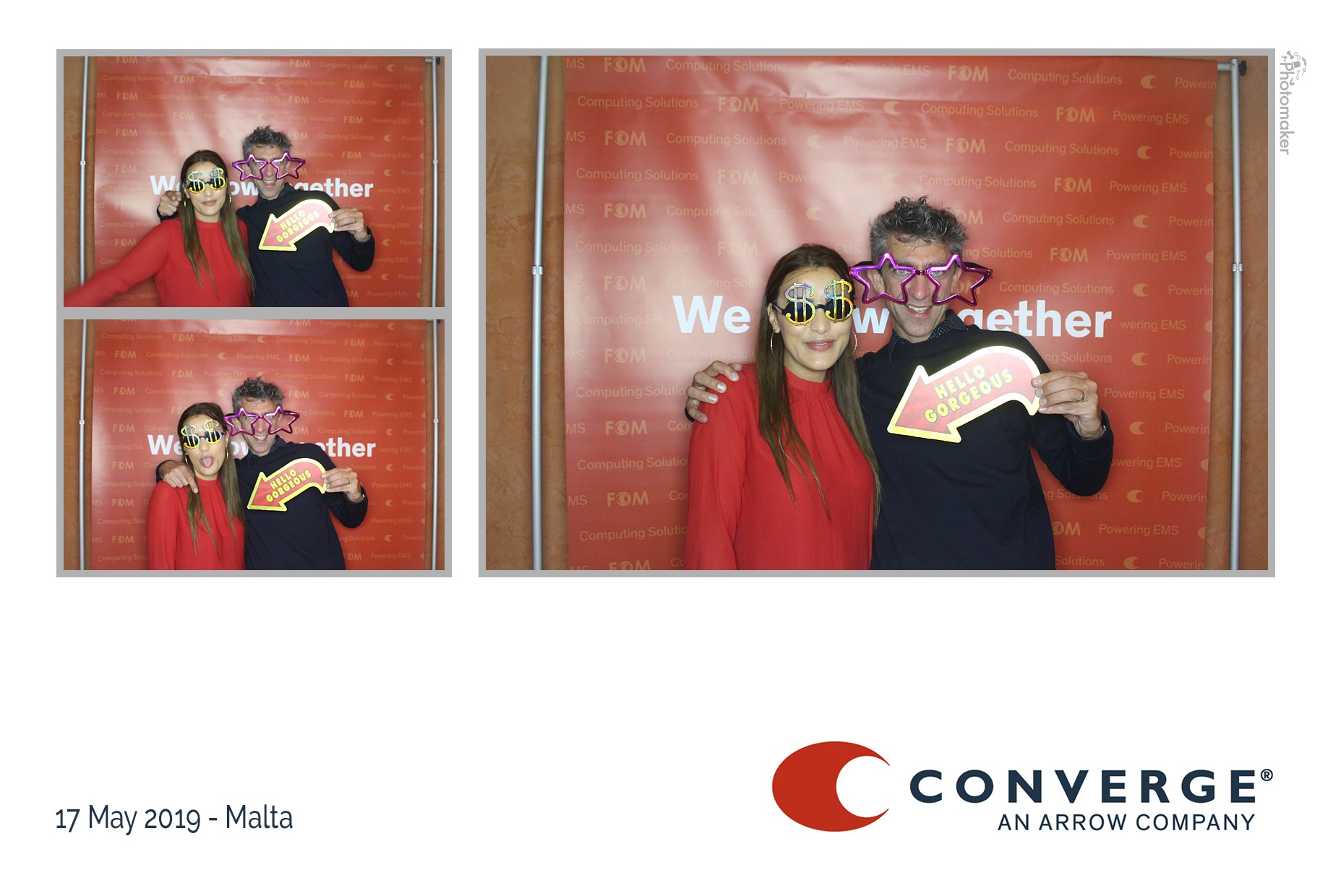 Converge Conference Dinner | View more photos from the event at gallery.photomakerphotobooth.com.mt/u/PhotomakerMalta/Converge-Conference-Dinner