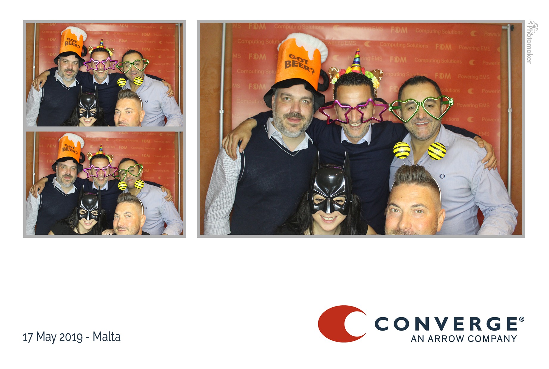 Converge Conference Dinner | View more photos from the event at gallery.photomakerphotobooth.com.mt/u/PhotomakerMalta/Converge-Conference-Dinner