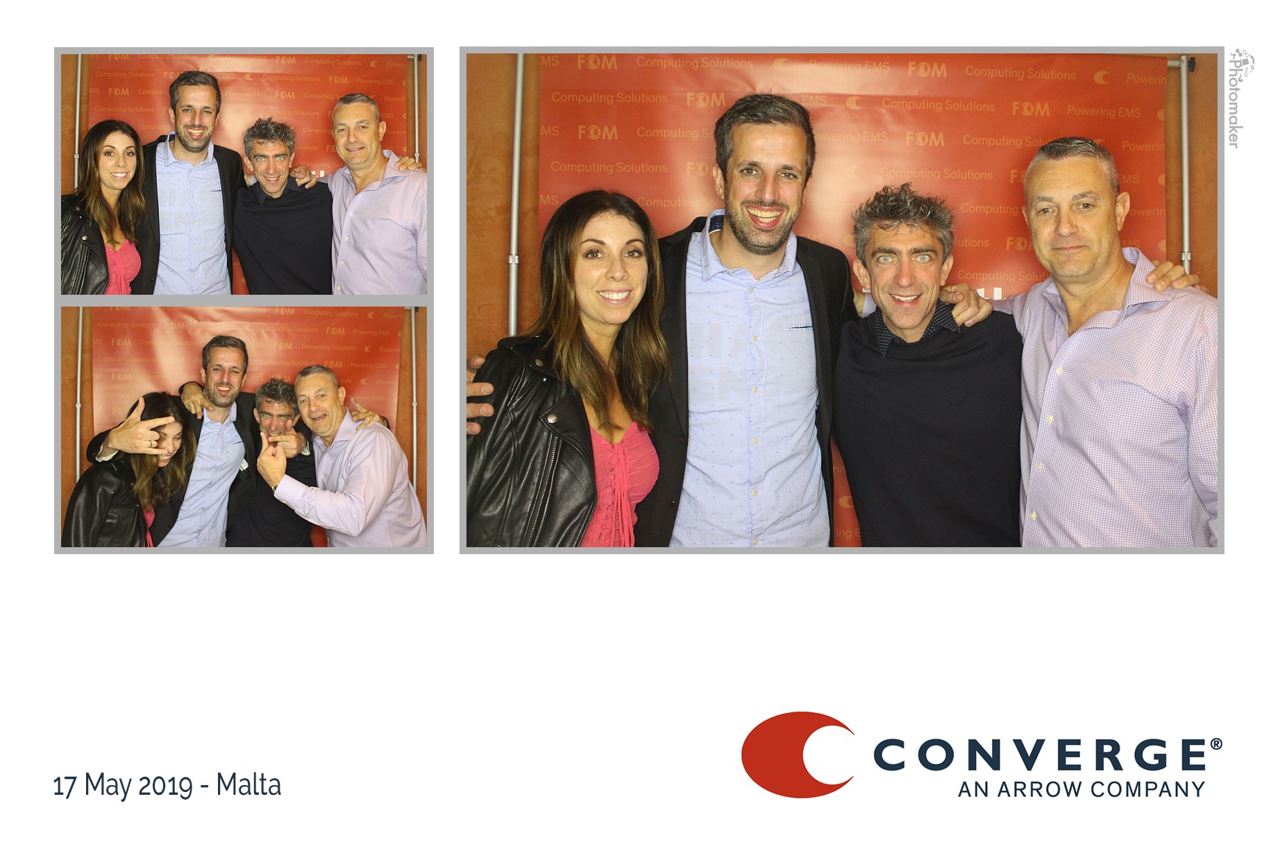 Converge Conference Dinner | View more photos from the event at gallery.photomakerphotobooth.com.mt/u/PhotomakerMalta/Converge-Conference-Dinner