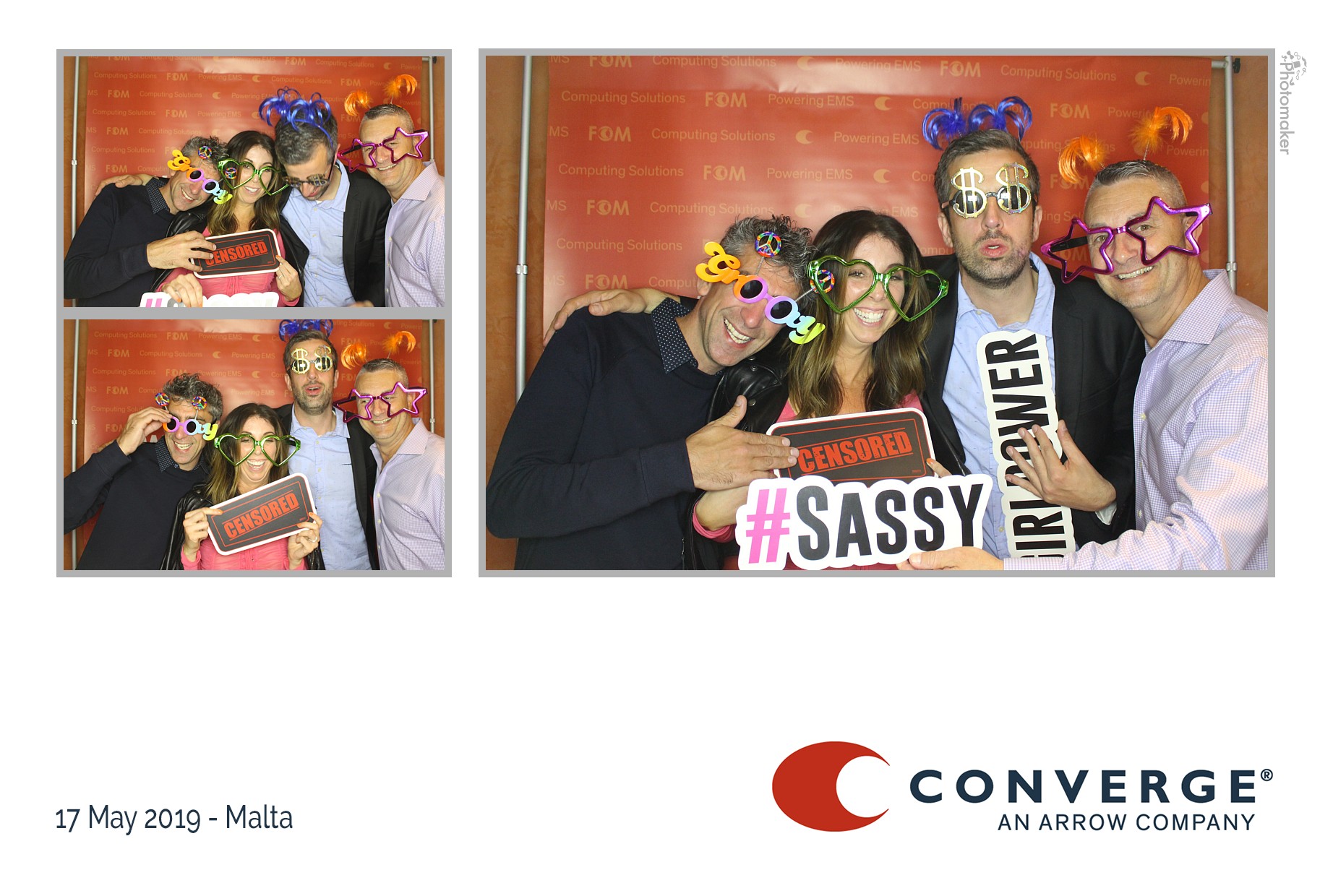 Converge Conference Dinner | View more photos from the event at gallery.photomakerphotobooth.com.mt/u/PhotomakerMalta/Converge-Conference-Dinner