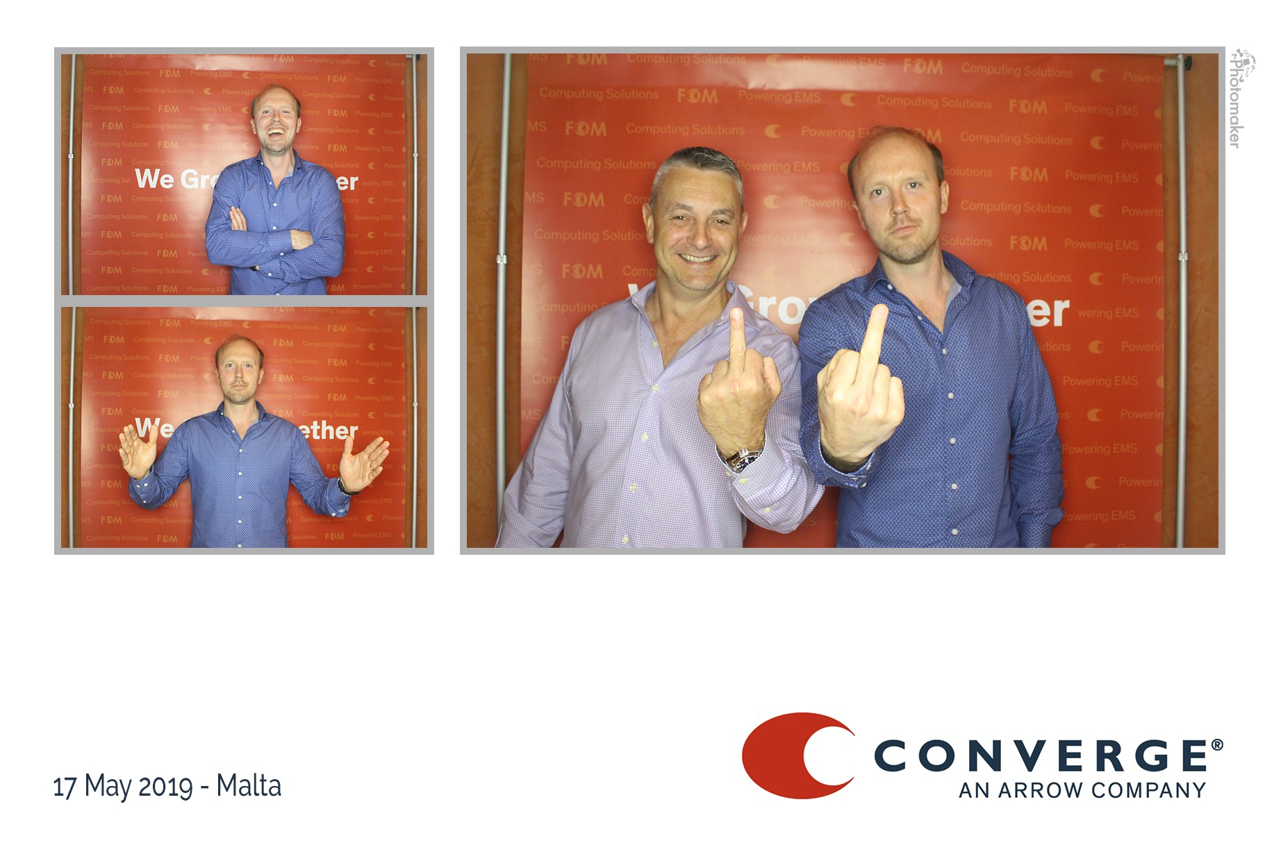 Converge Conference Dinner | View more photos from the event at gallery.photomakerphotobooth.com.mt/u/PhotomakerMalta/Converge-Conference-Dinner