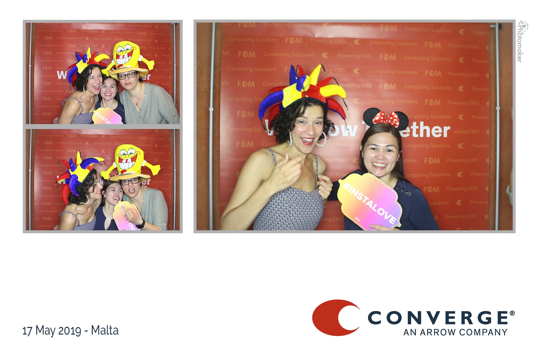 Converge Conference Dinner | View more photos from the event at gallery.photomakerphotobooth.com.mt/u/PhotomakerMalta/Converge-Conference-Dinner
