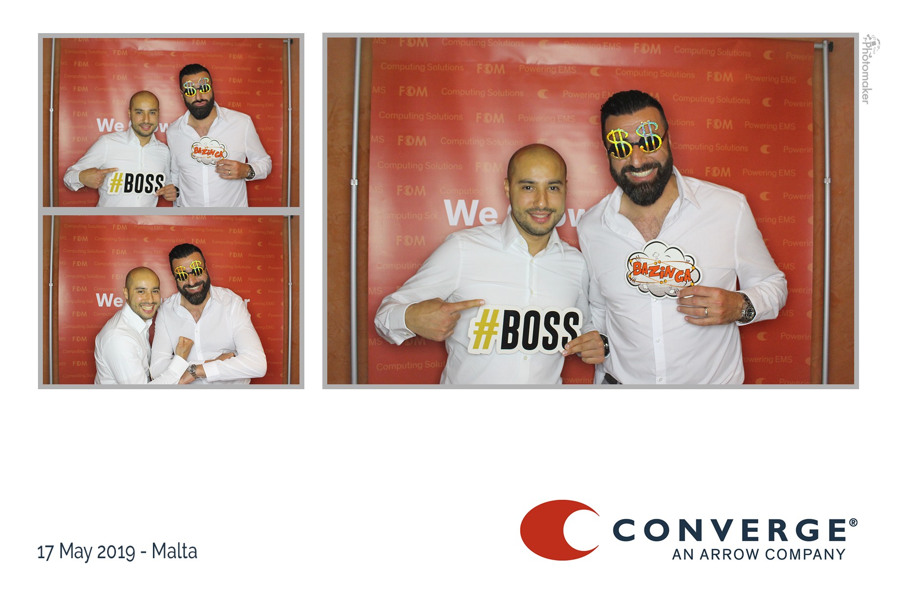 Converge Conference Dinner | View more photos from the event at gallery.photomakerphotobooth.com.mt/u/PhotomakerMalta/Converge-Conference-Dinner