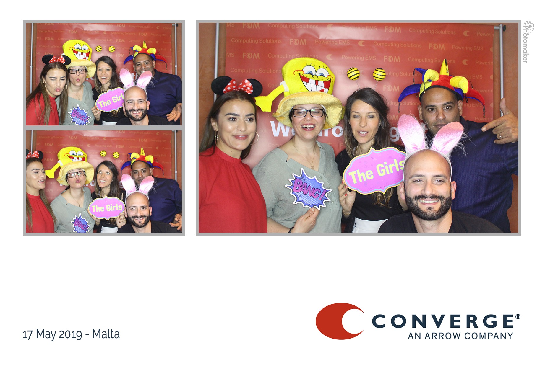 Converge Conference Dinner | View more photos from the event at gallery.photomakerphotobooth.com.mt/u/PhotomakerMalta/Converge-Conference-Dinner