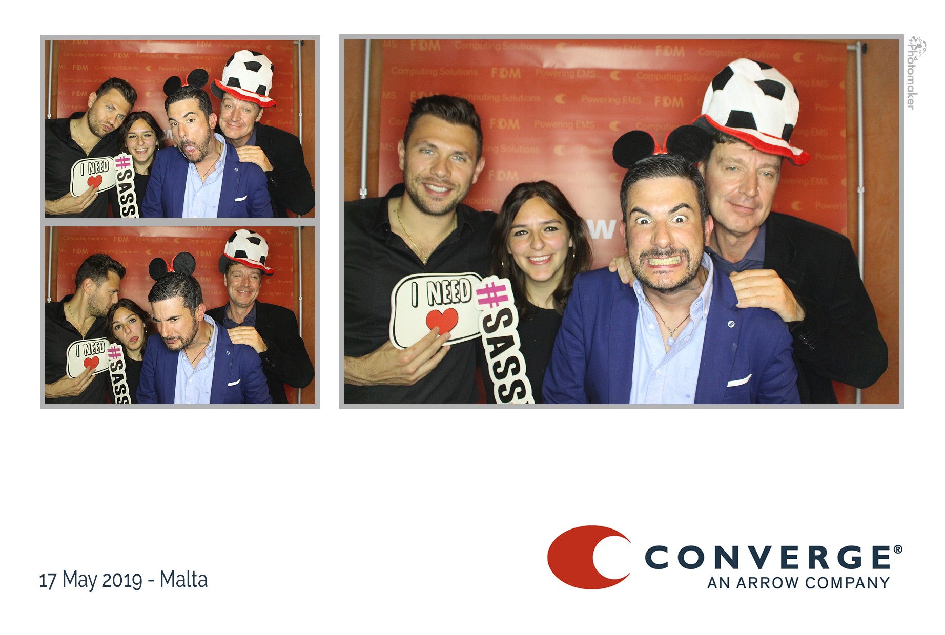 Converge Conference Dinner | View more photos from the event at gallery.photomakerphotobooth.com.mt/u/PhotomakerMalta/Converge-Conference-Dinner
