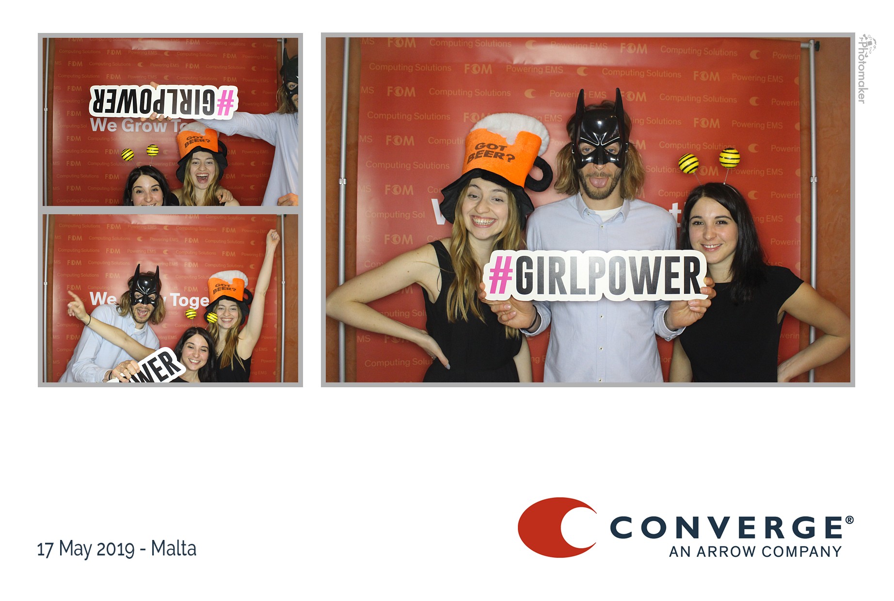 Converge Conference Dinner | View more photos from the event at gallery.photomakerphotobooth.com.mt/u/PhotomakerMalta/Converge-Conference-Dinner