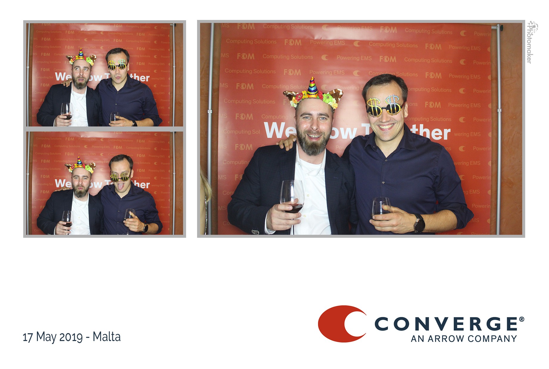 Converge Conference Dinner | View more photos from the event at gallery.photomakerphotobooth.com.mt/u/PhotomakerMalta/Converge-Conference-Dinner