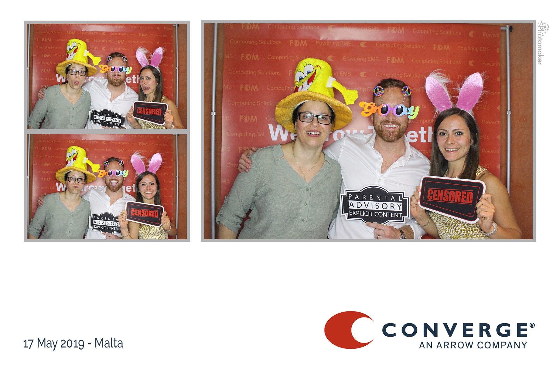 Converge Conference Dinner | View more photos from the event at gallery.photomakerphotobooth.com.mt/u/PhotomakerMalta/Converge-Conference-Dinner