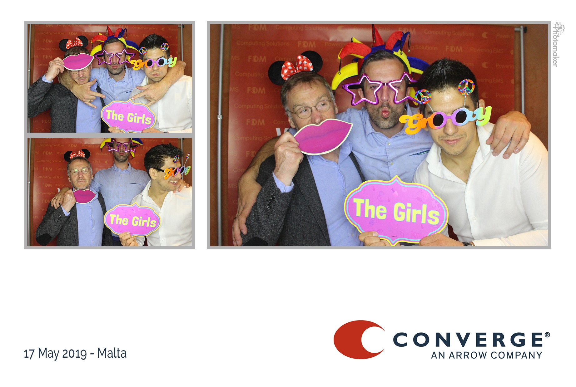 Converge Conference Dinner | View more photos from the event at gallery.photomakerphotobooth.com.mt/u/PhotomakerMalta/Converge-Conference-Dinner