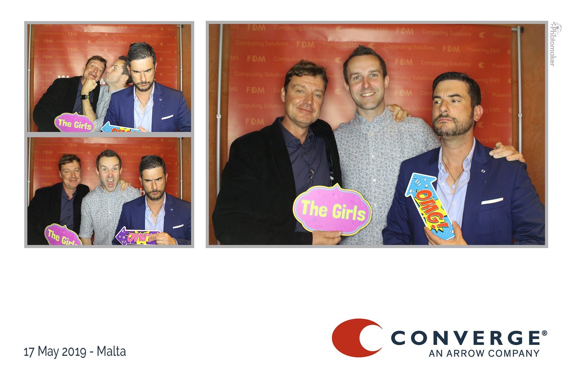 Converge Conference Dinner | View more photos from the event at gallery.photomakerphotobooth.com.mt/u/PhotomakerMalta/Converge-Conference-Dinner