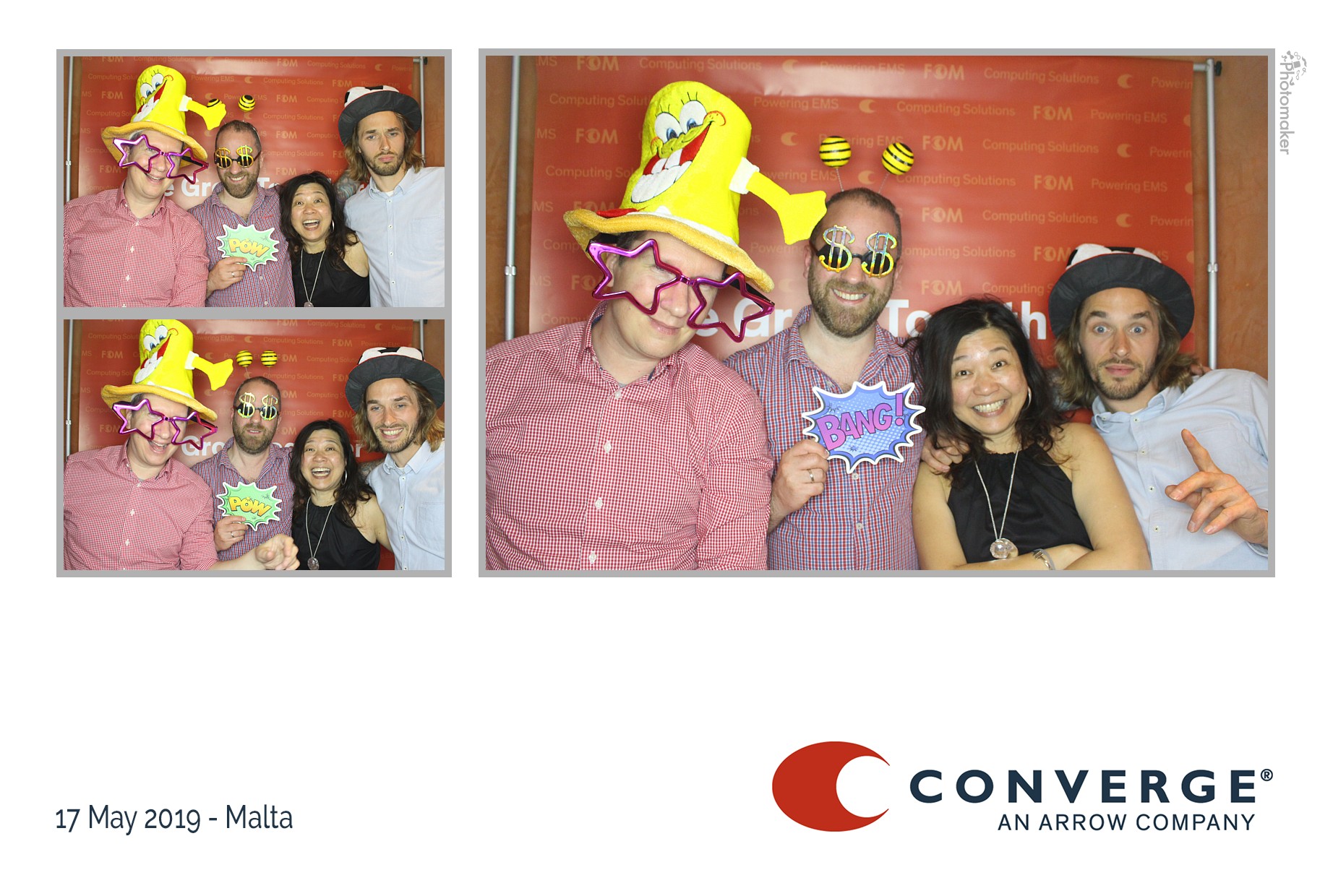 Converge Conference Dinner | View more photos from the event at gallery.photomakerphotobooth.com.mt/u/PhotomakerMalta/Converge-Conference-Dinner