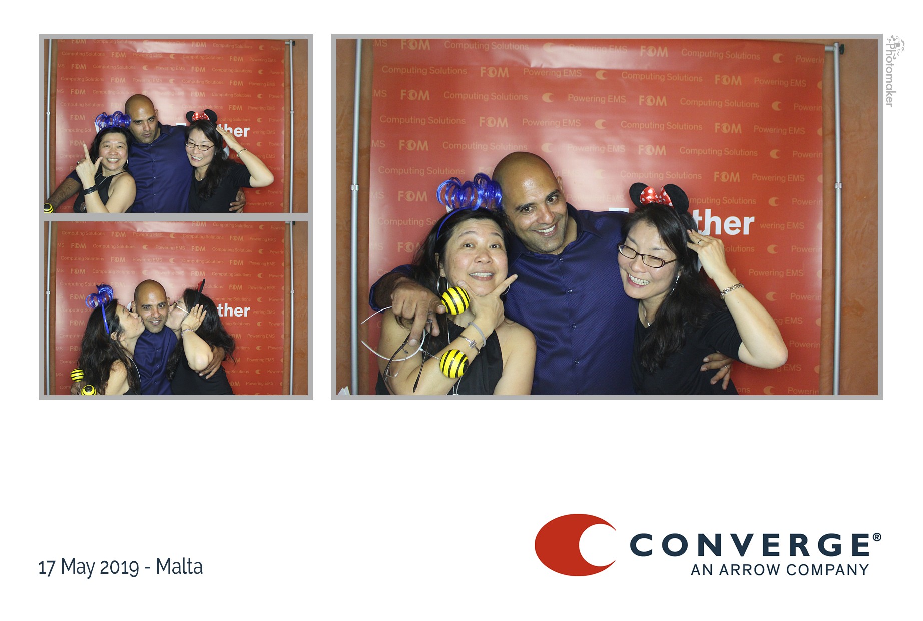 Converge Conference Dinner | View more photos from the event at gallery.photomakerphotobooth.com.mt/u/PhotomakerMalta/Converge-Conference-Dinner