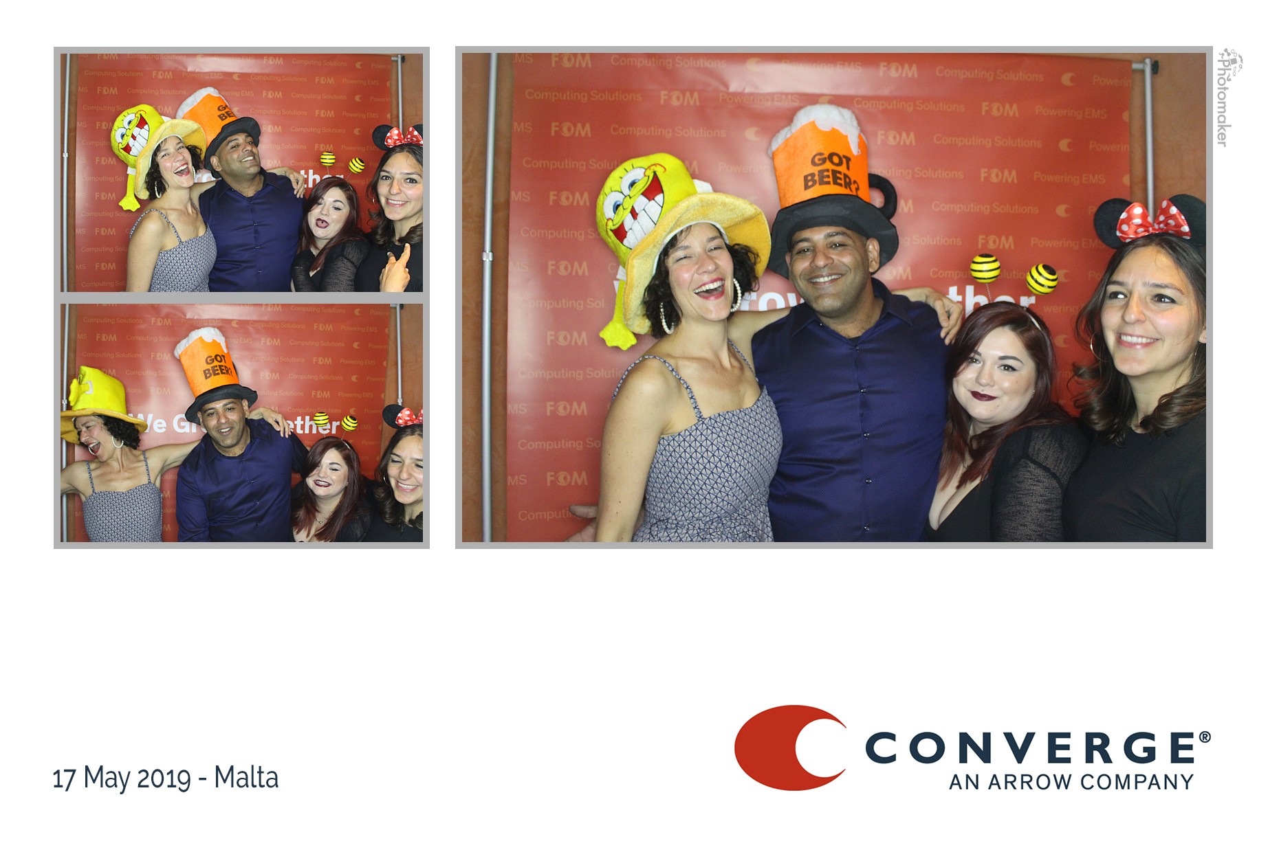 Converge Conference Dinner | View more photos from the event at gallery.photomakerphotobooth.com.mt/u/PhotomakerMalta/Converge-Conference-Dinner