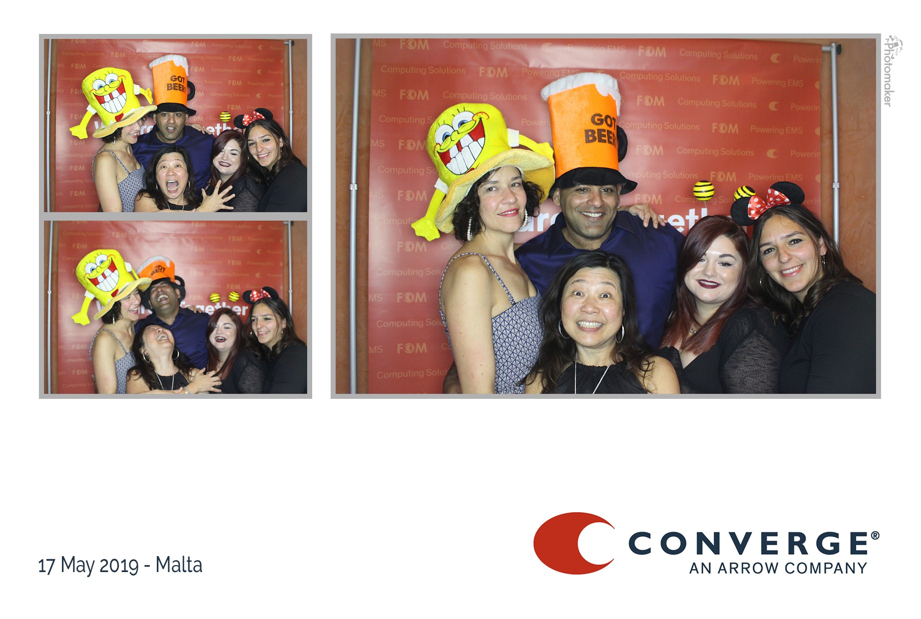 Converge Conference Dinner | View more photos from the event at gallery.photomakerphotobooth.com.mt/u/PhotomakerMalta/Converge-Conference-Dinner