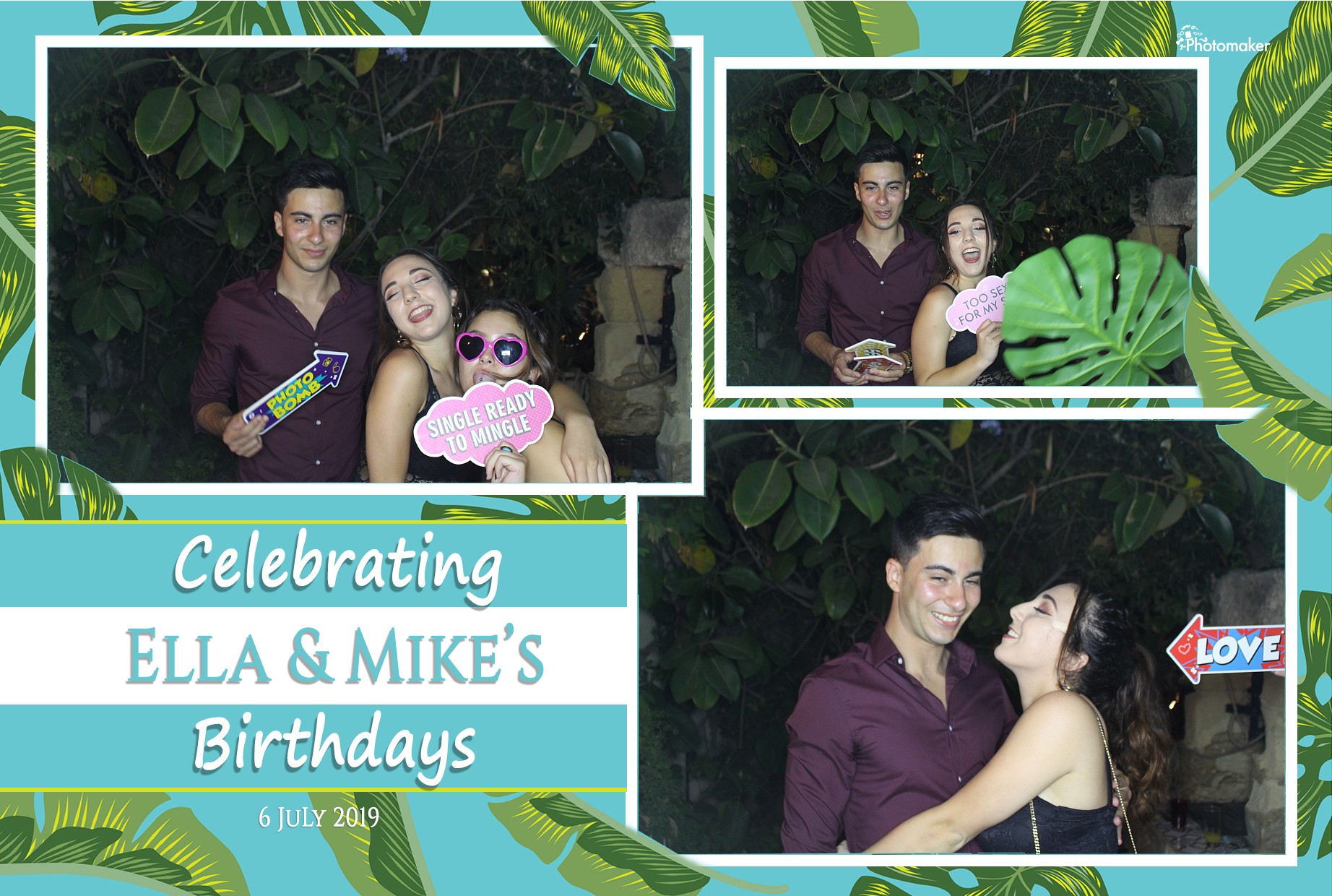 Ella & Mike’s birthday party  | View more photos from the event at gallery.photomakerphotobooth.com.mt/u/PhotomakerMalta/Ella-Mike’s-birthday-party