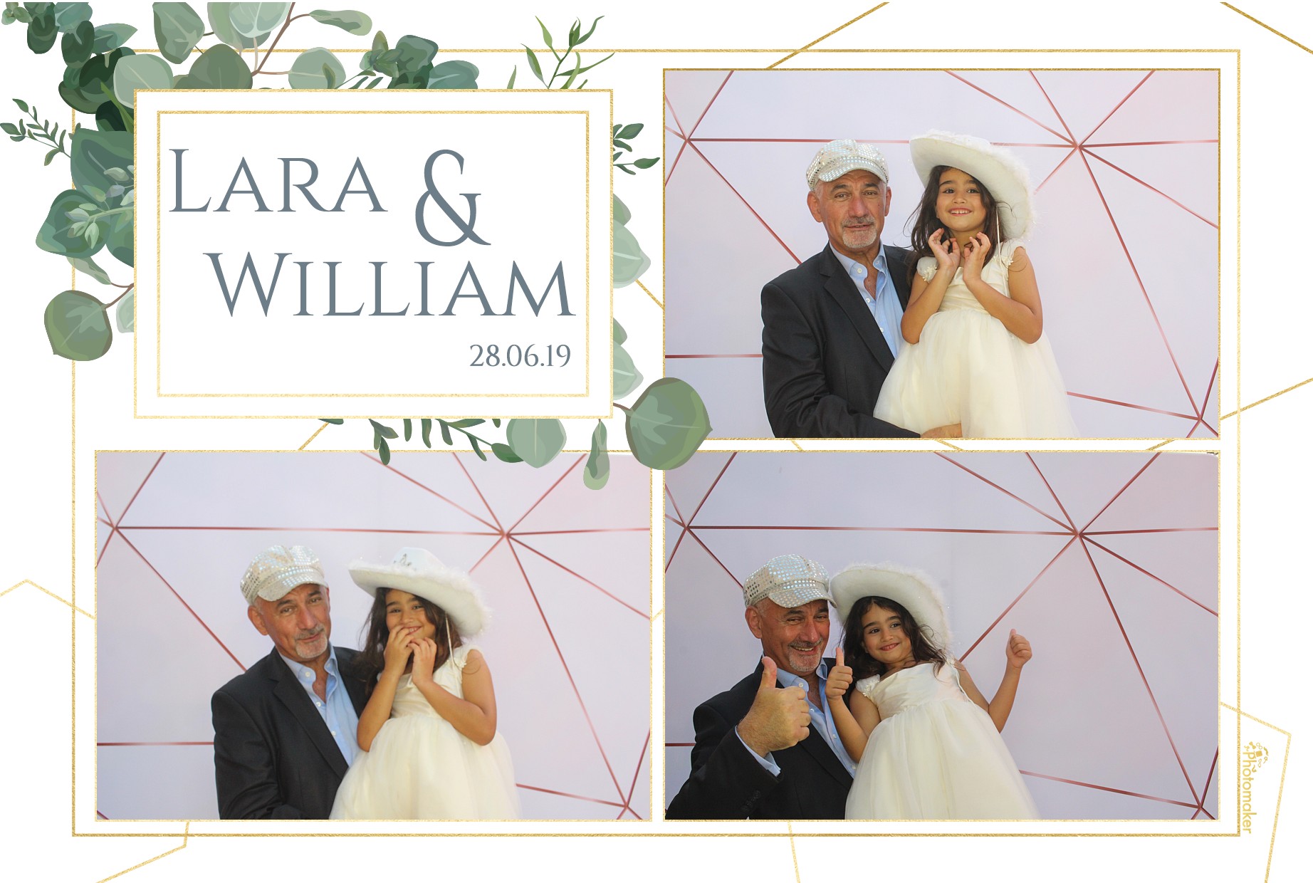 Lara & William's Wedding - Prints and Gifs | View more photos from the event at gallery.photomakerphotobooth.com.mt/u/PhotomakerMalta/Lara-Williams-Wedding-Prints-and-Gifs